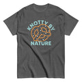 Knotty By Nature Men's Classic Tee Hoodie, Sweatshirt | PureTeeCo.com (Image 1)