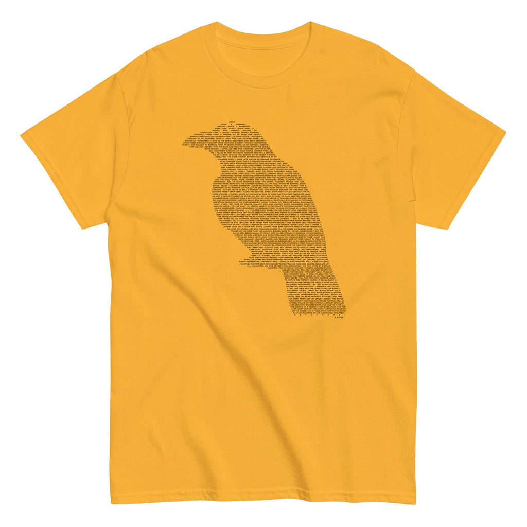 The Raven Men's Classic Tee Hoodie, Sweatshirt | PureTeeCo.com (Image 4)