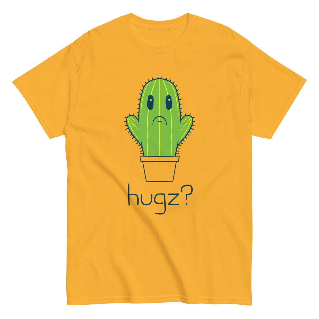 Hugz? Cactus Men's Classic Tee Hoodie, Sweatshirt | PureTeeCo.com (Image 4)