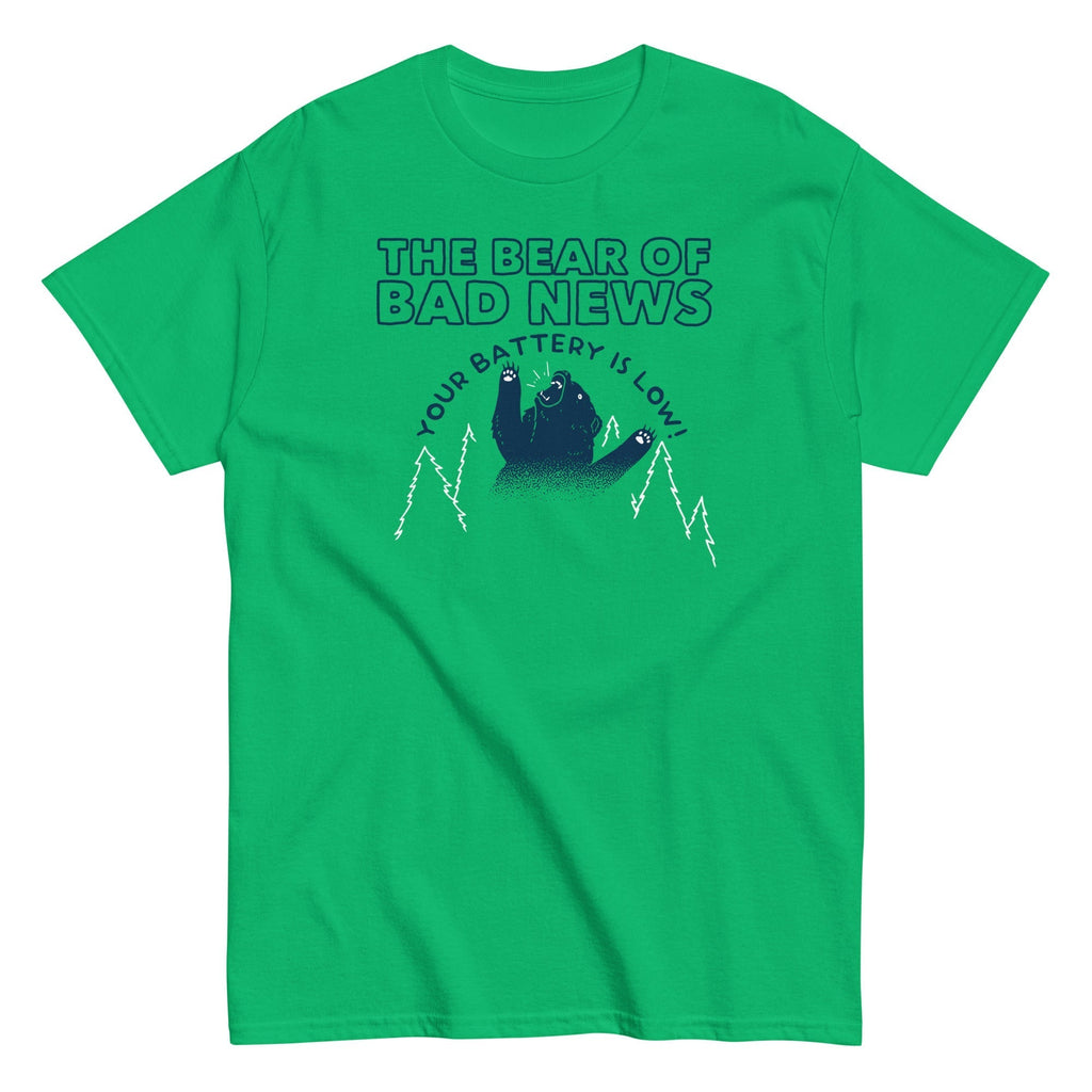 The Bear Of Bad News Men's Classic Tee Hoodie, Sweatshirt | PureTeeCo.com (Image 4)