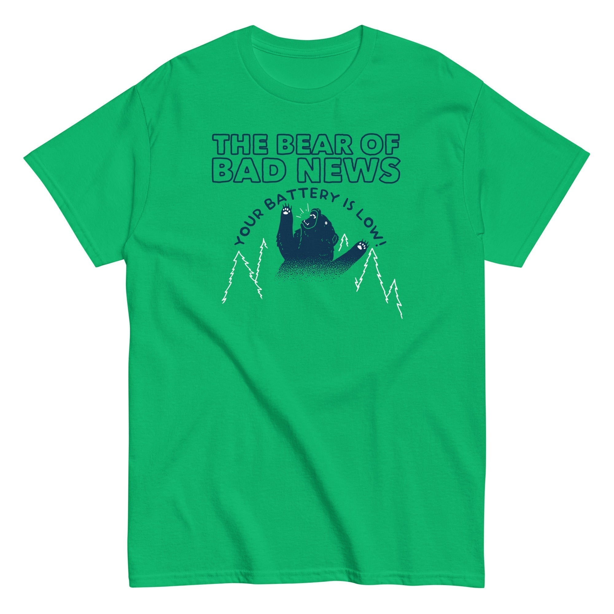 The Bear Of Bad News Men's Classic Tee Hoodie, Sweatshirt | PureTeeCo.com (Image 4)