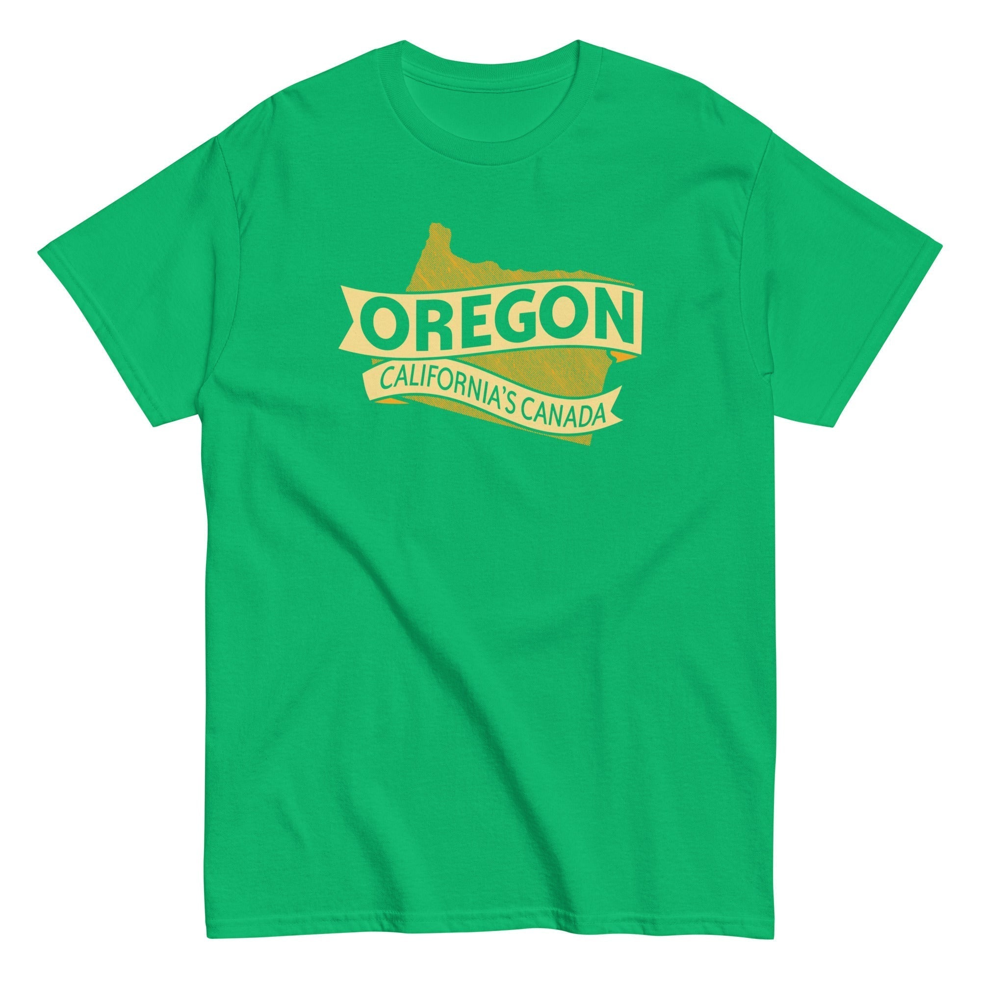 Oregon California's Canada Men's Classic Tee Hoodie, Sweatshirt | PureTeeCo.com (Image 1)