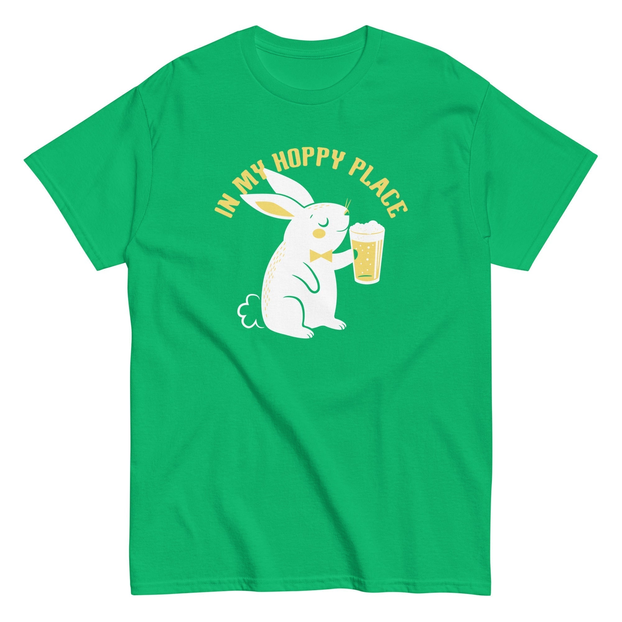 In My Hoppy Place Men's Classic Tee Hoodie, Sweatshirt | PureTeeCo.com (Image 1)
