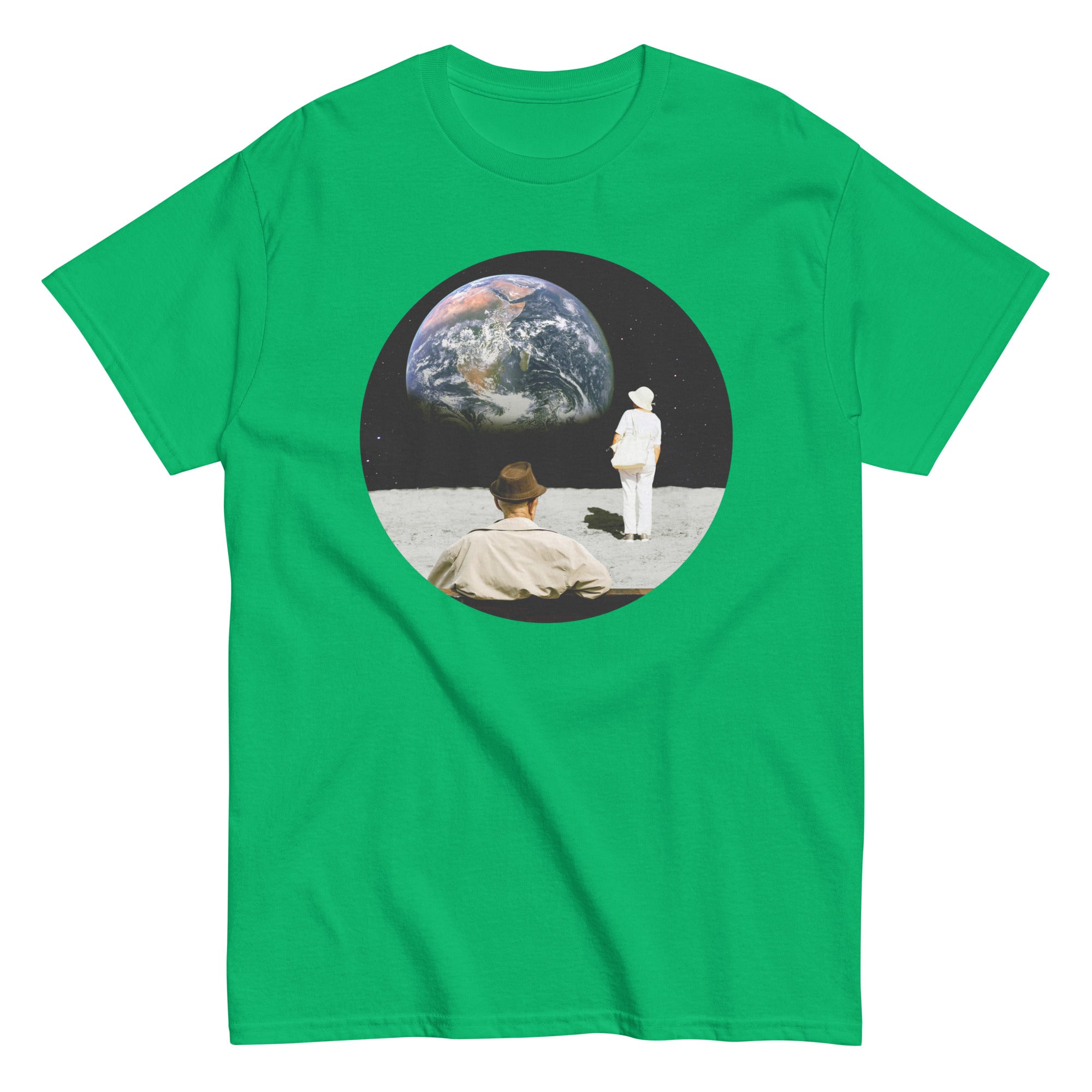 Tourist's View Men's Classic Tee Hoodie, Sweatshirt | PureTeeCo.com (Image 3)