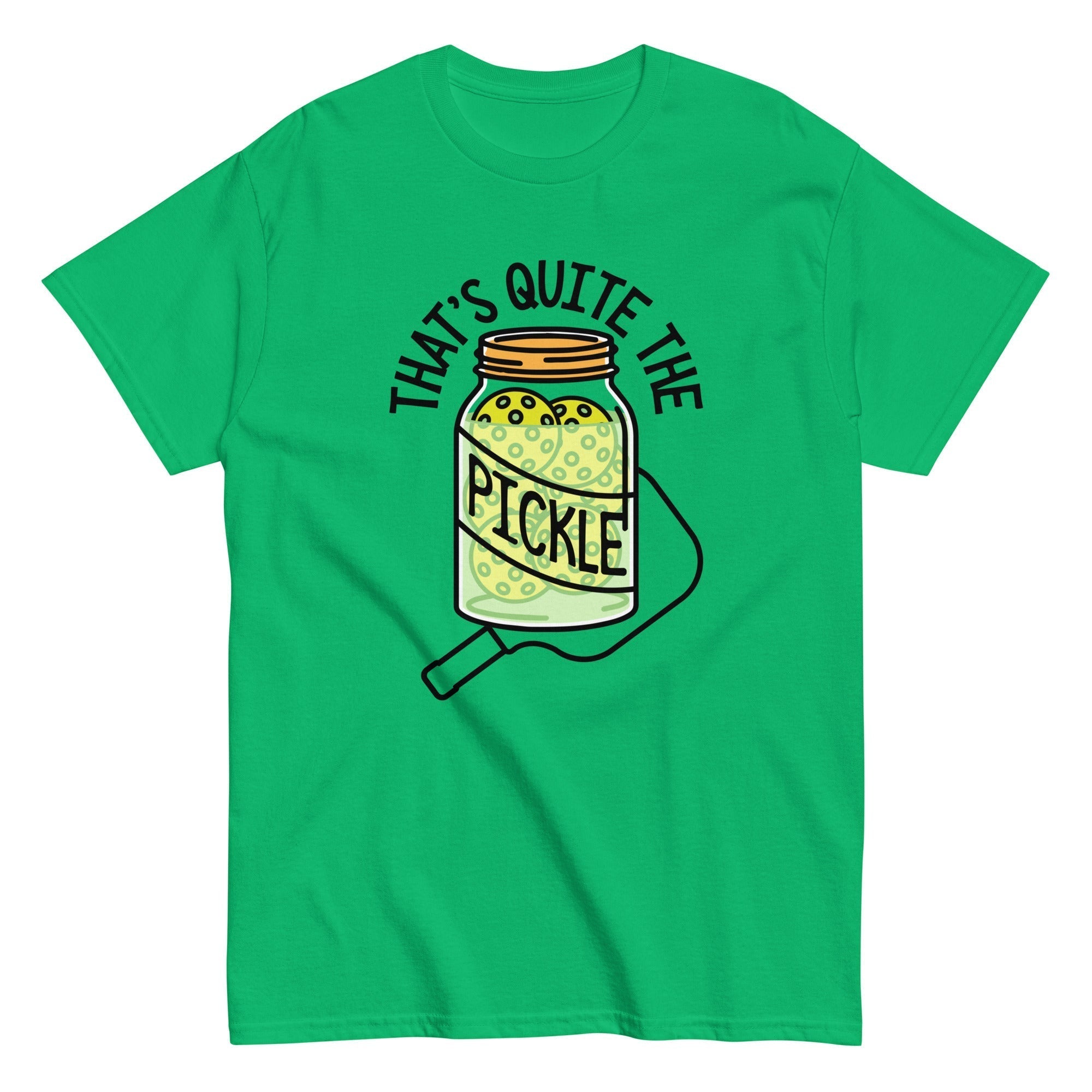 That's Quite The Pickle Men's Classic Tee Hoodie, Sweatshirt | PureTeeCo.com (Image 2)