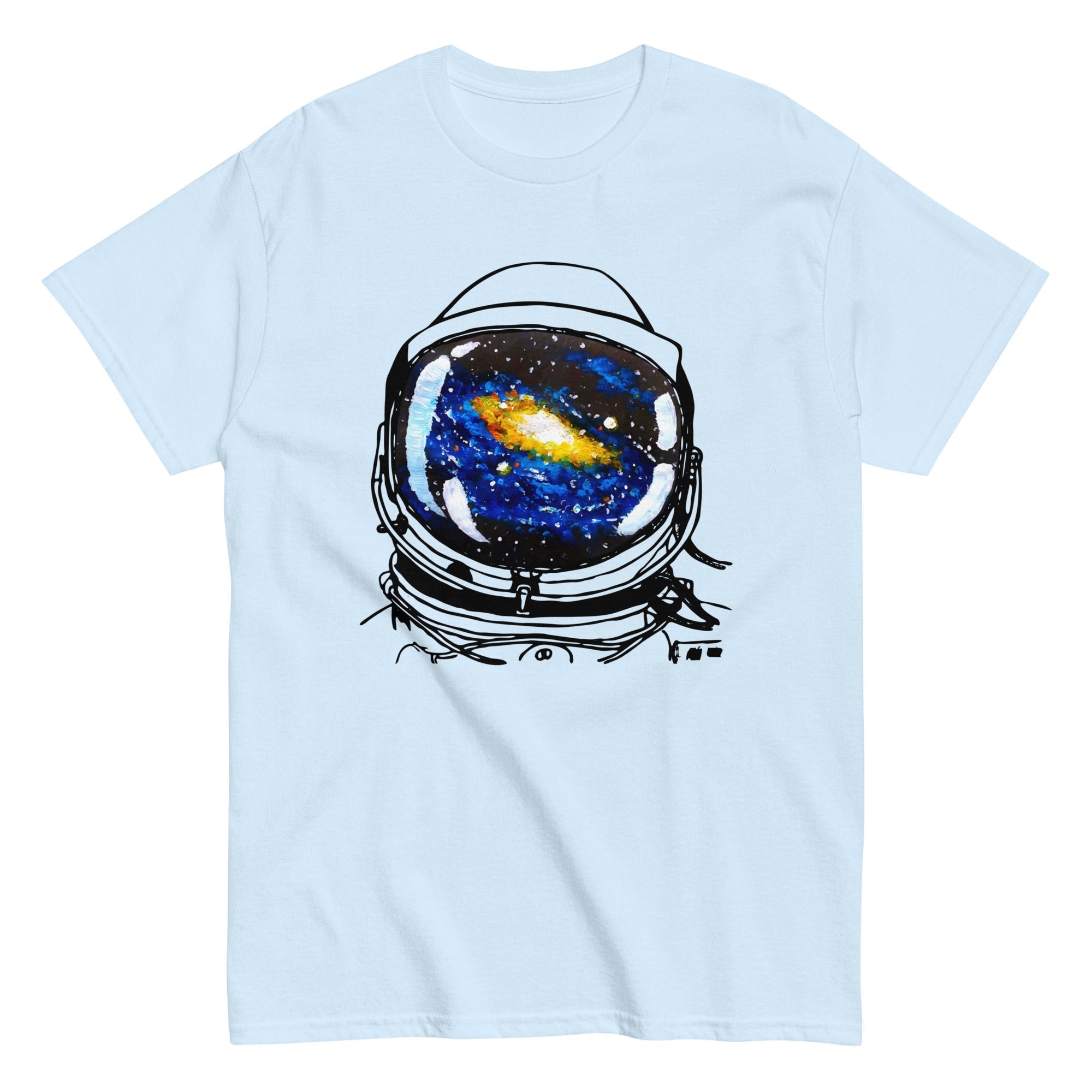 Space Sight Men's Classic Tee Hoodie, Sweatshirt | PureTeeCo.com (Image 3)