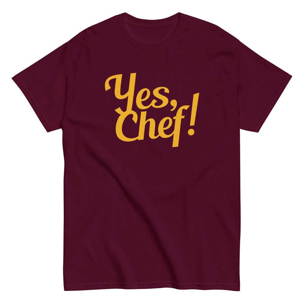 Yes, Chef! Men's Classic Tee Hoodie, Sweatshirt | PureTeeCo.com (Image 4)