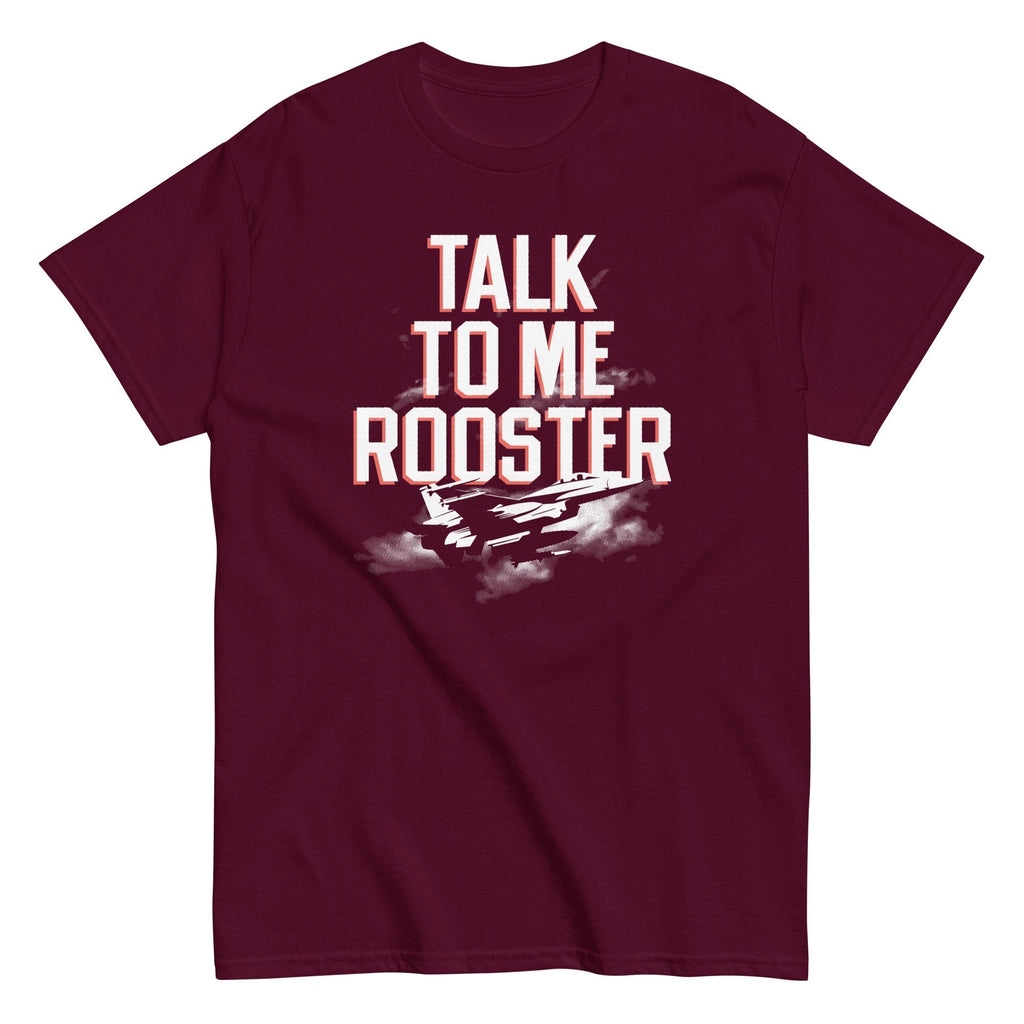 Talk To Me Rooster Men's Classic Tee Hoodie, Sweatshirt | PureTeeCo.com (Image 2)
