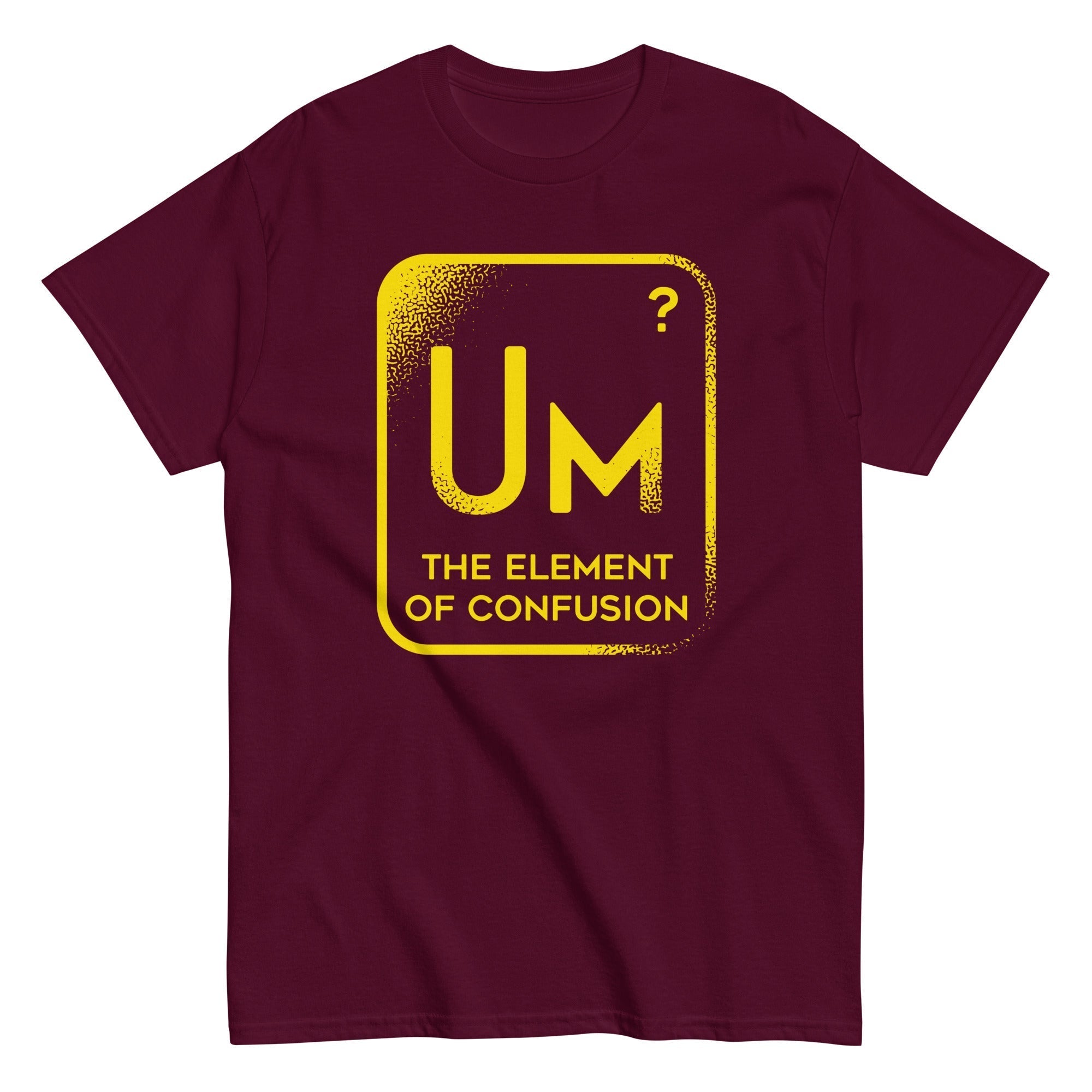 The Element Of Confusion Men's Classic Tee Hoodie, Sweatshirt | PureTeeCo.com (Image 2)
