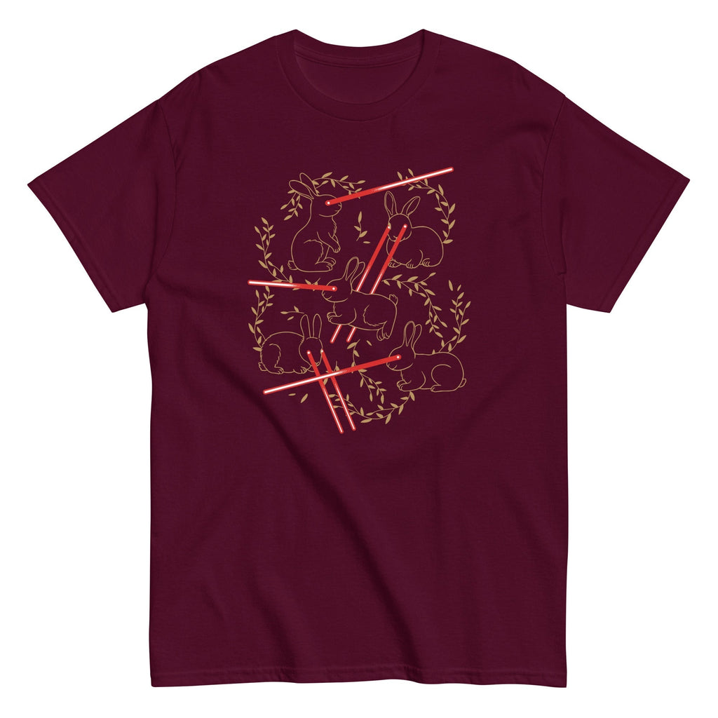 Laser Buns Men's Classic Tee Hoodie, Sweatshirt | PureTeeCo.com (Image 2)