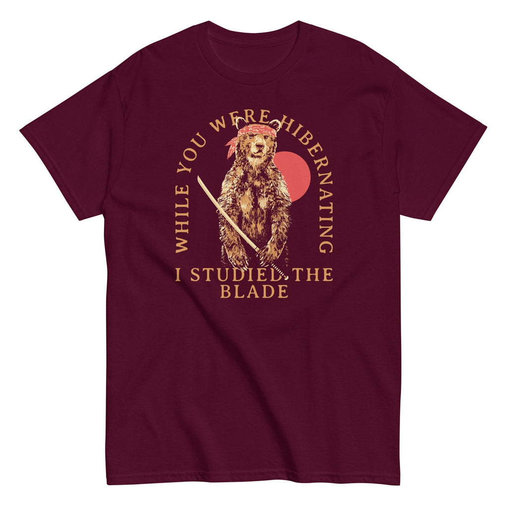 I Studied The Blade Men's Classic Tee Hoodie, Sweatshirt | PureTeeCo.com (Image 2)