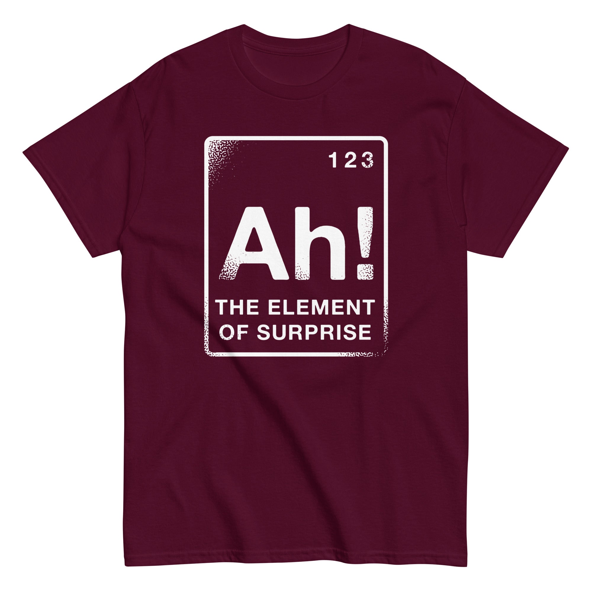 The Element Of Surprise Men's Classic Tee Hoodie, Sweatshirt | PureTeeCo.com (Image 1)