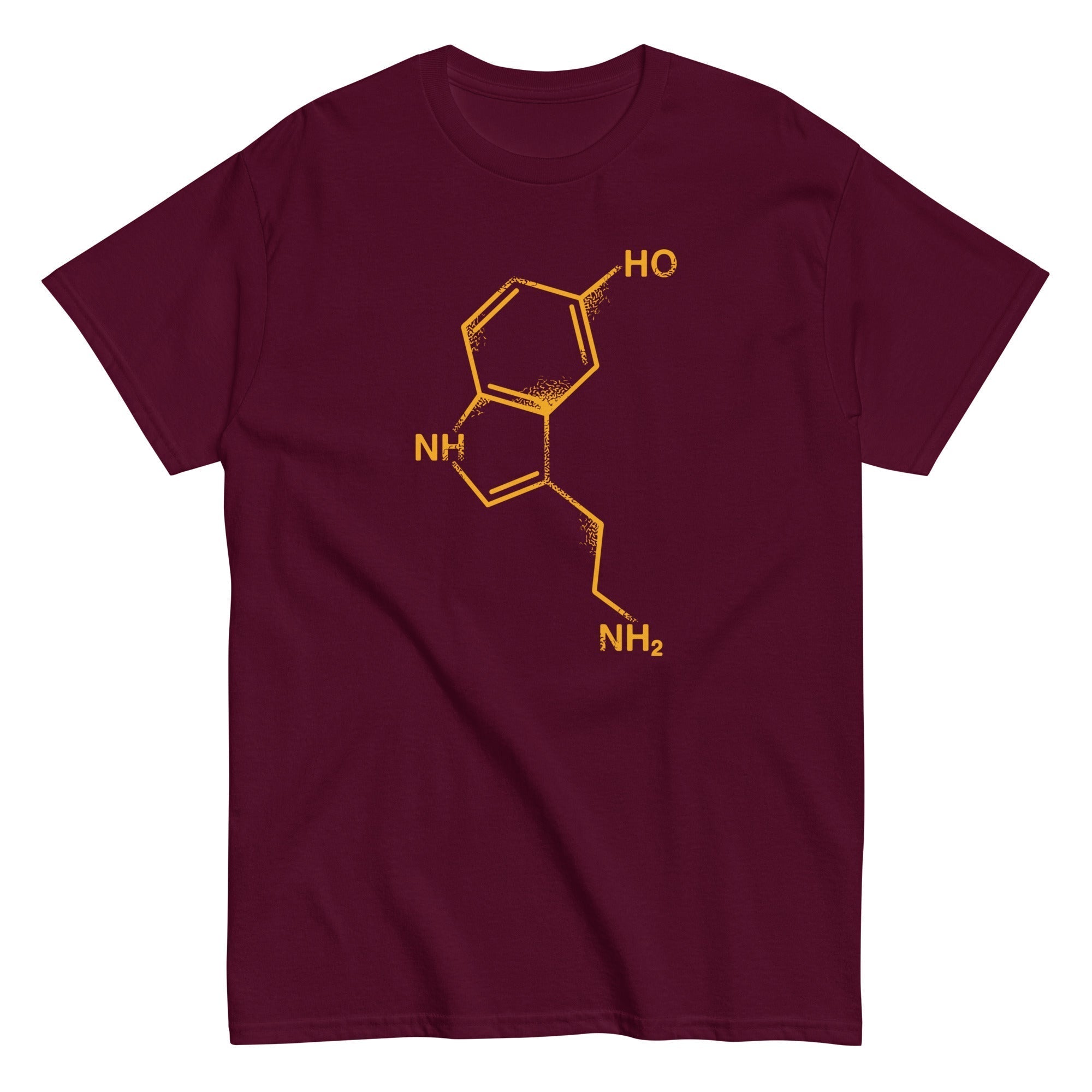 Serotonin Men's Classic Tee Hoodie, Sweatshirt | PureTeeCo.com (Image 2)