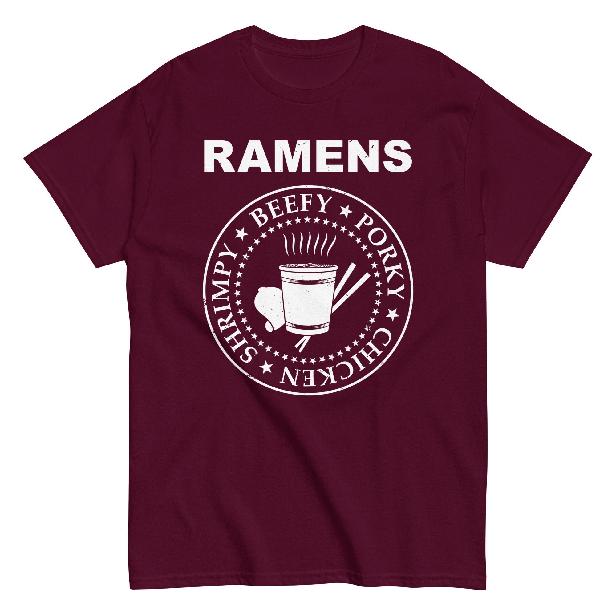 Ramens Men's Classic Tee Hoodie, Sweatshirt | PureTeeCo.com (Image 2)