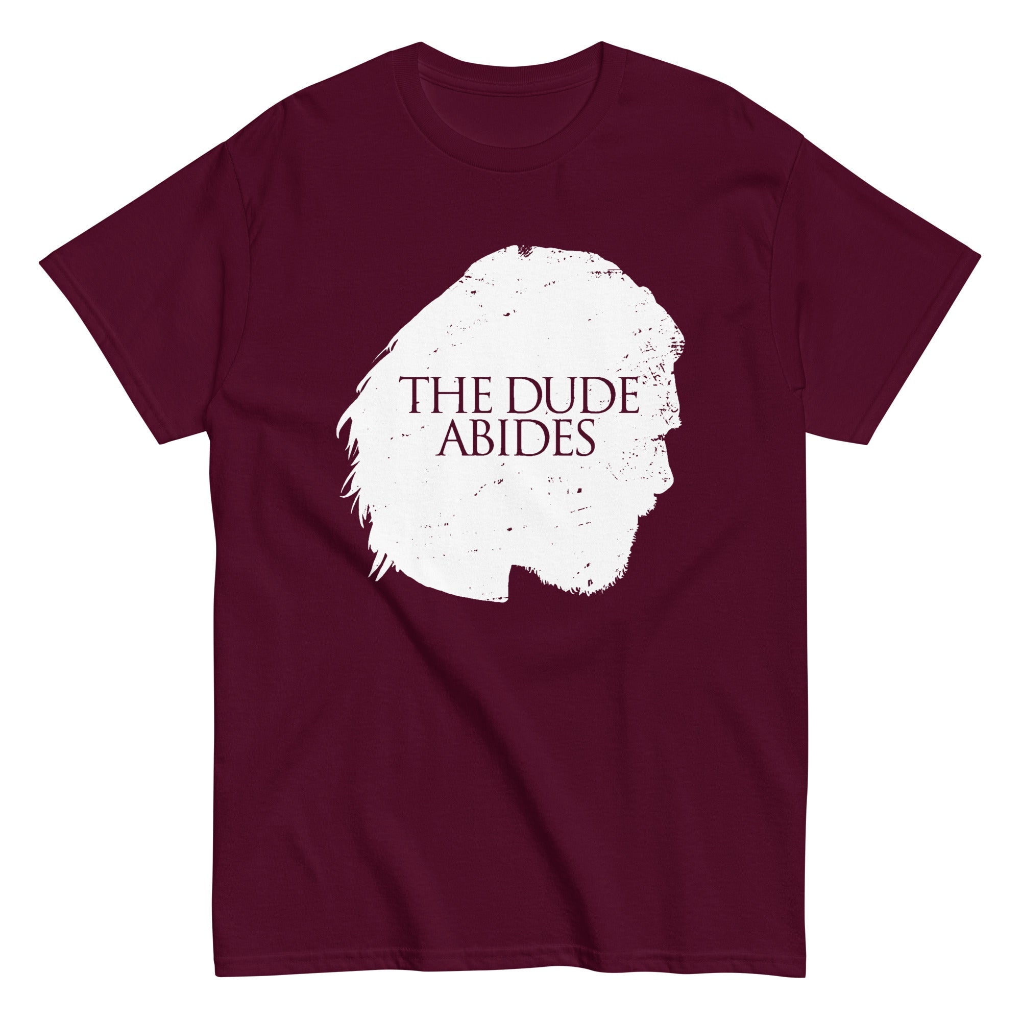 The Dude Abides Men's Classic Tee Hoodie, Sweatshirt | PureTeeCo.com (Image 2)