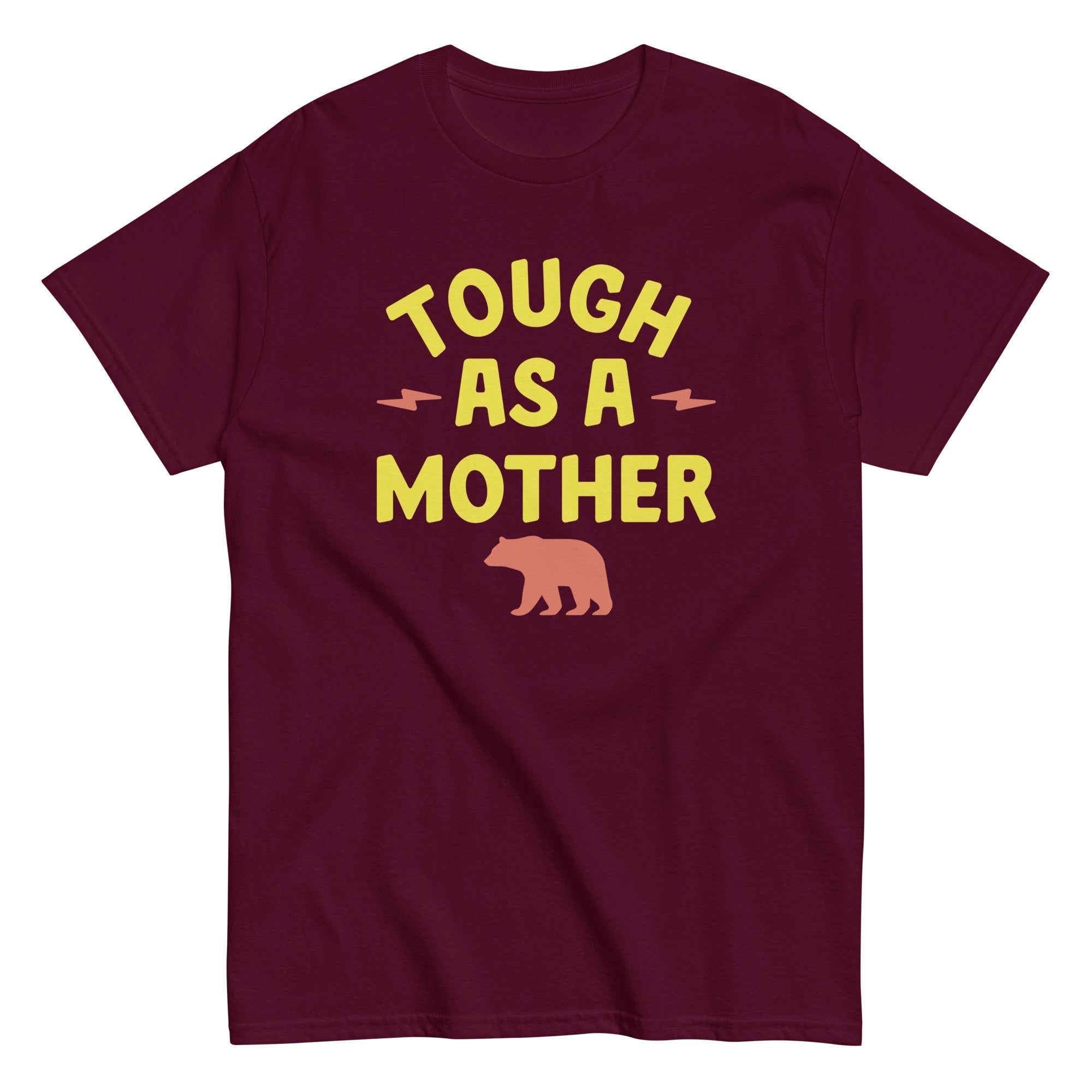 Tough As A Mother Men's Classic Tee Hoodie, Sweatshirt | PureTeeCo.com (Image 1)