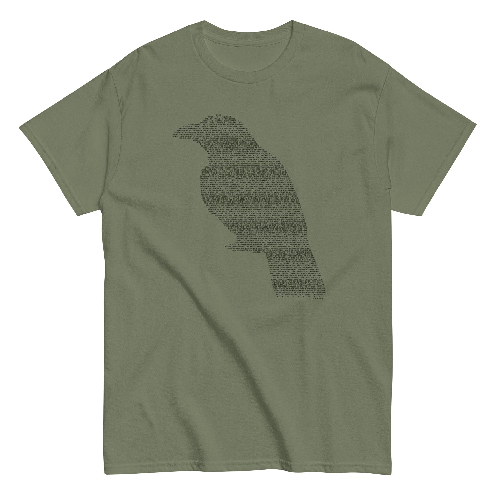 The Raven Men's Classic Tee Hoodie, Sweatshirt | PureTeeCo.com (Image 2)