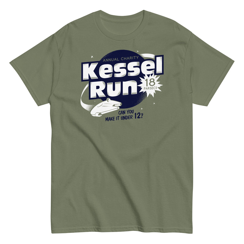 Kessel Run Men's Classic Tee Hoodie, Sweatshirt | PureTeeCo.com (Image 3)