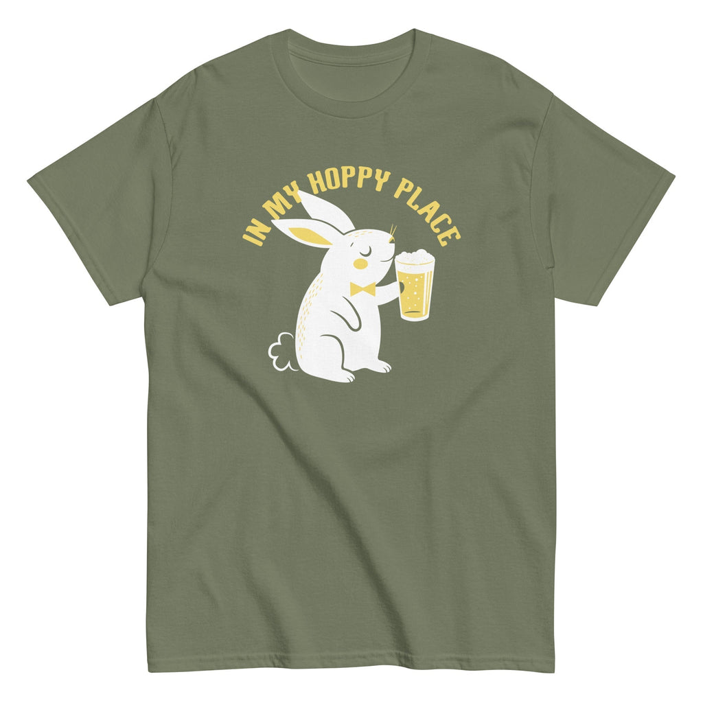 In My Hoppy Place Men's Classic Tee Hoodie, Sweatshirt | PureTeeCo.com (Image 5)
