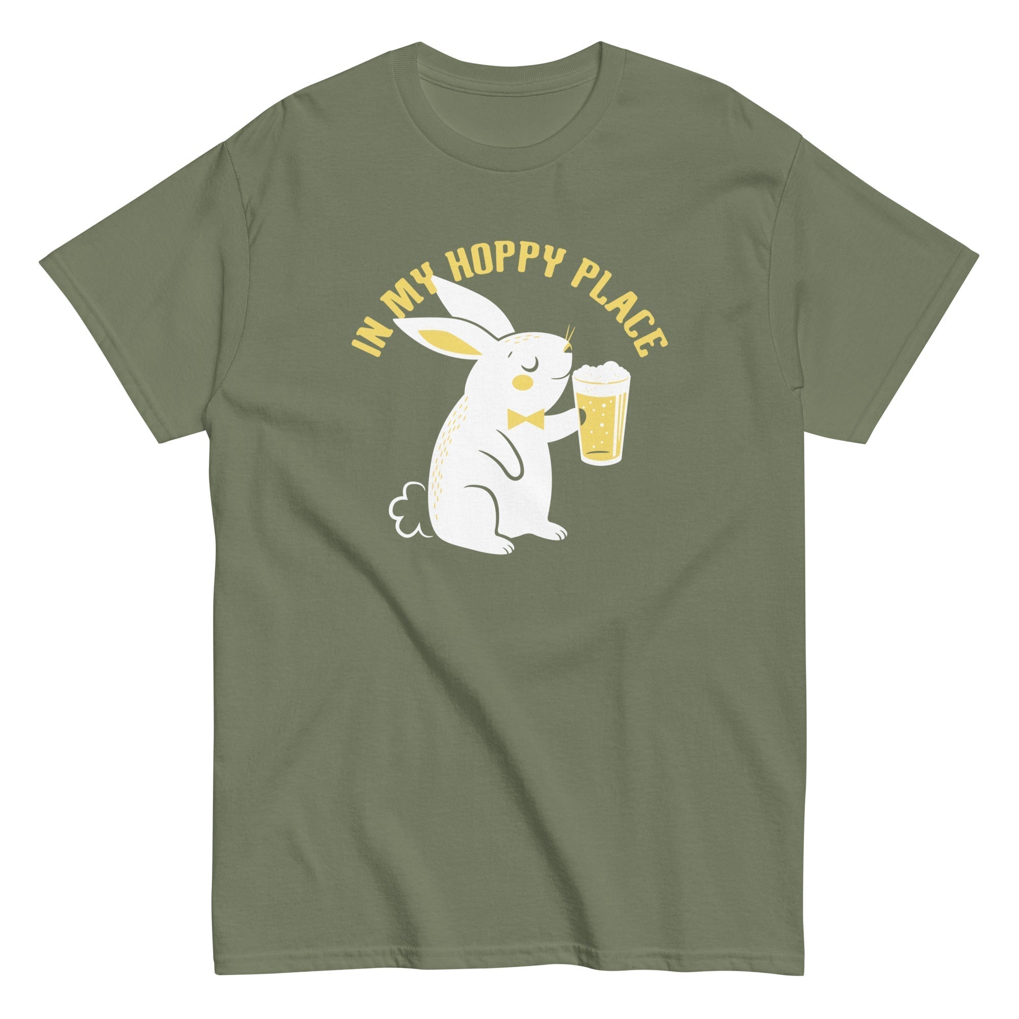 In My Hoppy Place Men's Classic Tee Hoodie, Sweatshirt | PureTeeCo.com (Image 5)