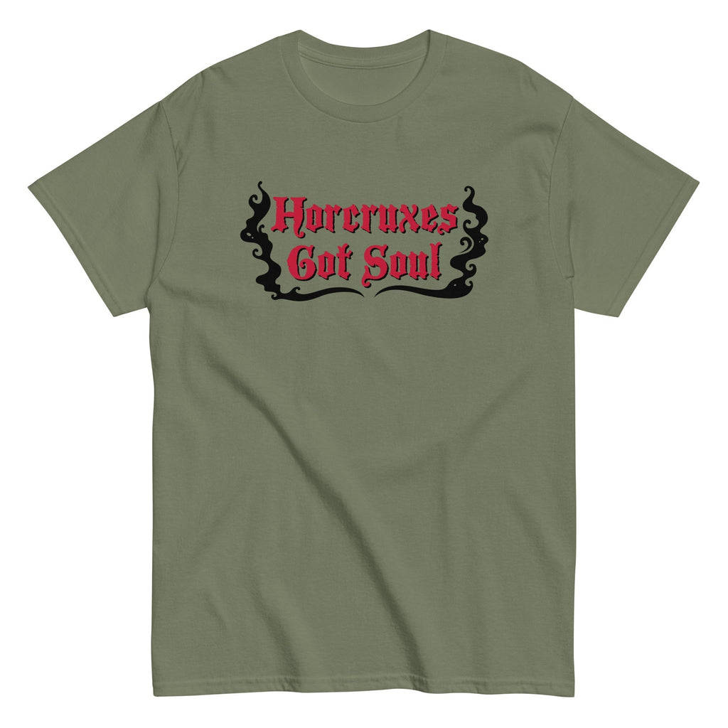 Horcruxes Got Soul Men's Classic Tee Hoodie, Sweatshirt | PureTeeCo.com (Image 3)
