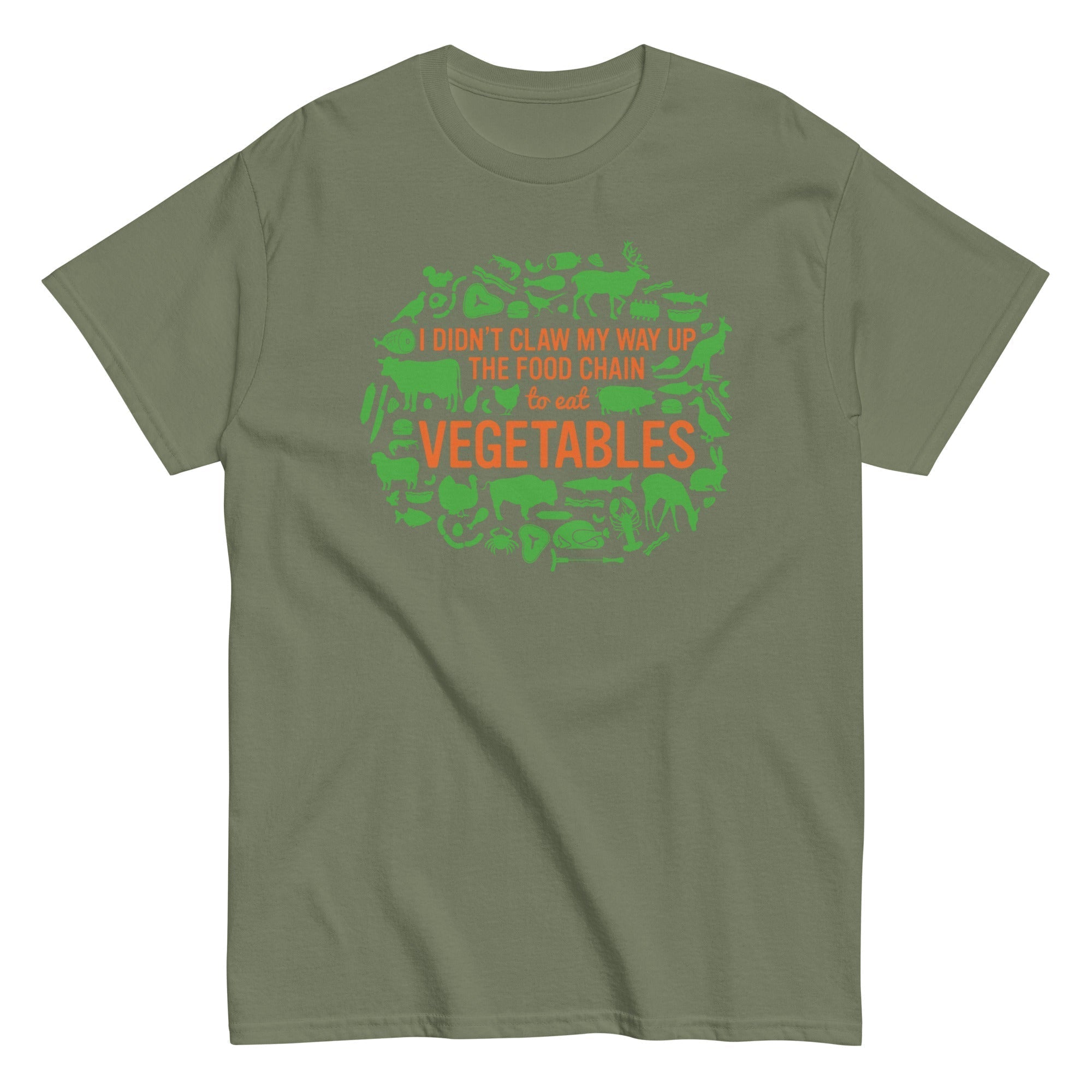 Top Of The Food Chain Men's Classic Tee Hoodie, Sweatshirt | PureTeeCo.com (Image 1)