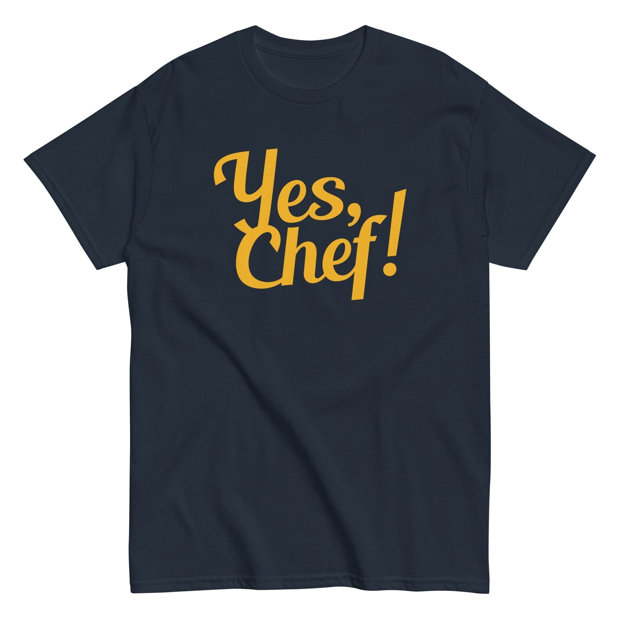 Yes, Chef! Men's Classic Tee Hoodie, Sweatshirt | PureTeeCo.com (Image 2)