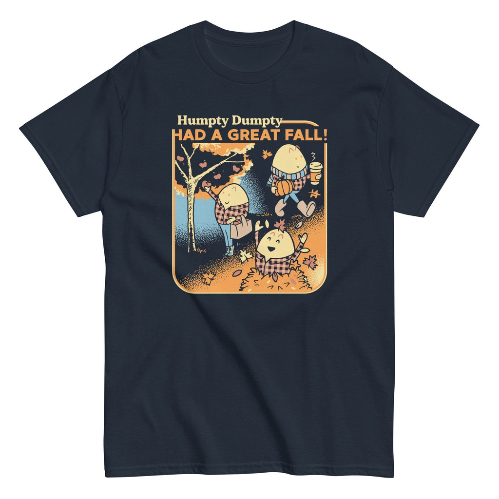 Humpty Dumpty Had A Great Fall Men's Classic Tee Hoodie, Sweatshirt | PureTeeCo.com (Image 1)