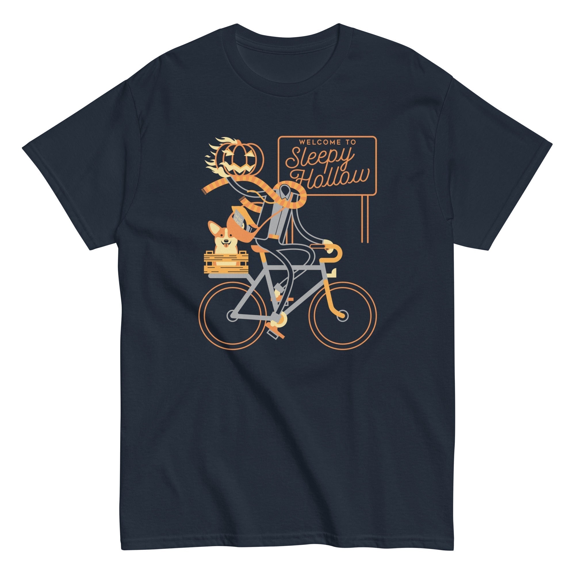 Welcome To Sleepy Hollow Men's Classic Tee Hoodie, Sweatshirt | PureTeeCo.com (Image 2)