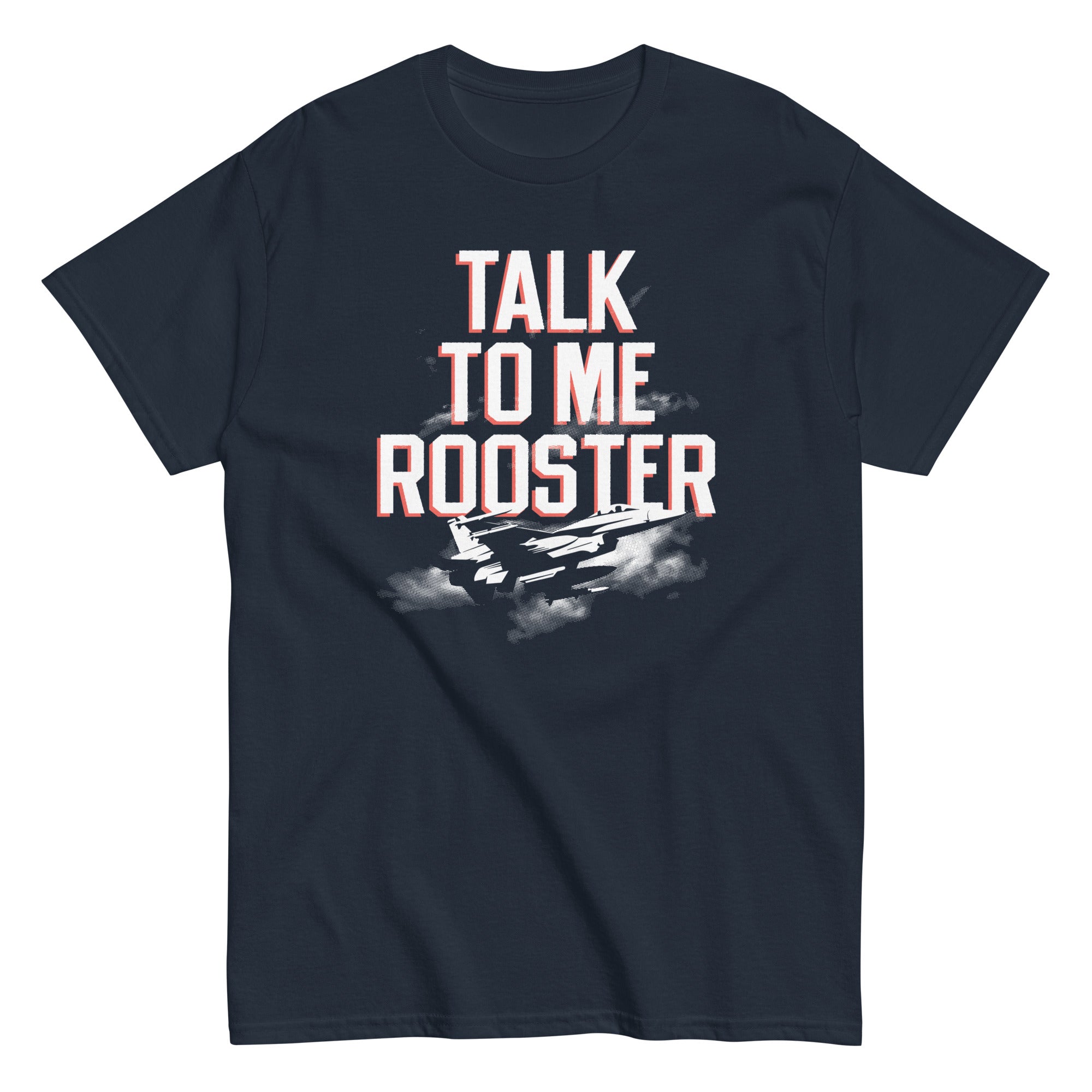 Talk To Me Rooster Men's Classic Tee Hoodie, Sweatshirt | PureTeeCo.com (Image 4)