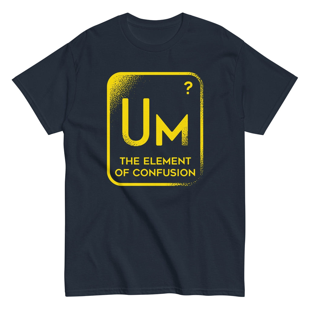 The Element Of Confusion Men's Classic Tee Hoodie, Sweatshirt | PureTeeCo.com (Image 4)