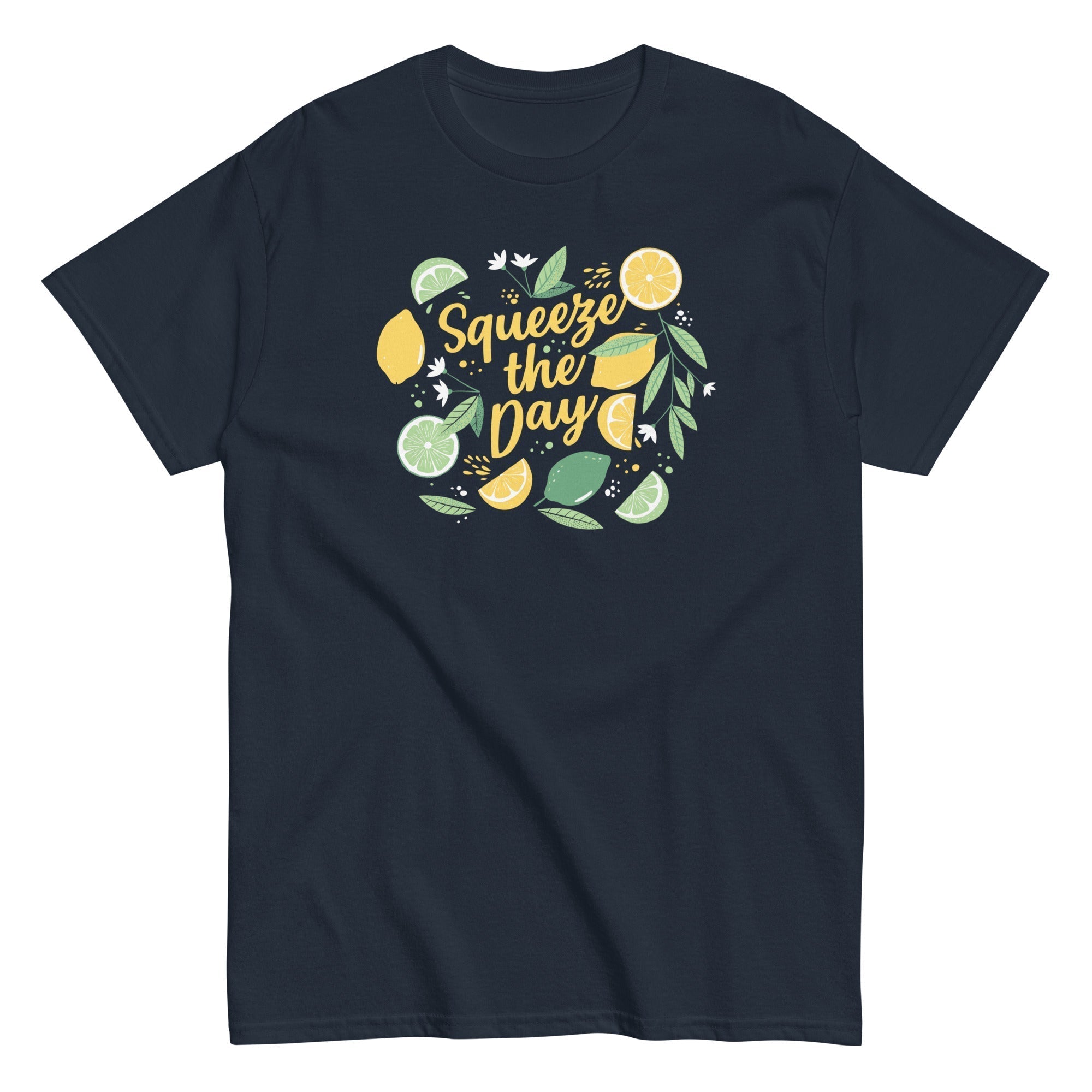 Squeeze The Day Men's Classic Tee Hoodie, Sweatshirt | PureTeeCo.com (Image 1)