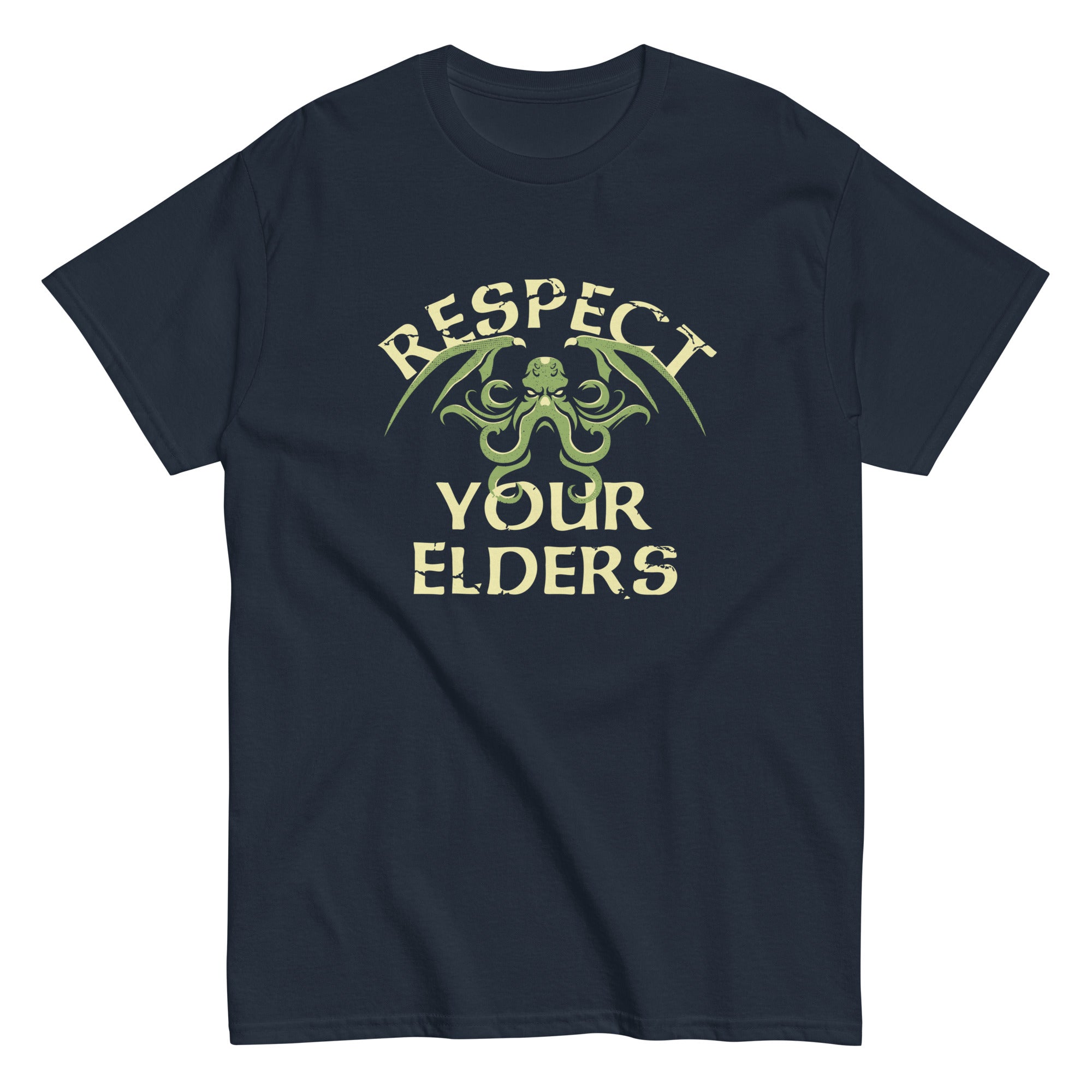Respect Your Elders Men's Classic Tee Hoodie, Sweatshirt | PureTeeCo.com (Image 2)