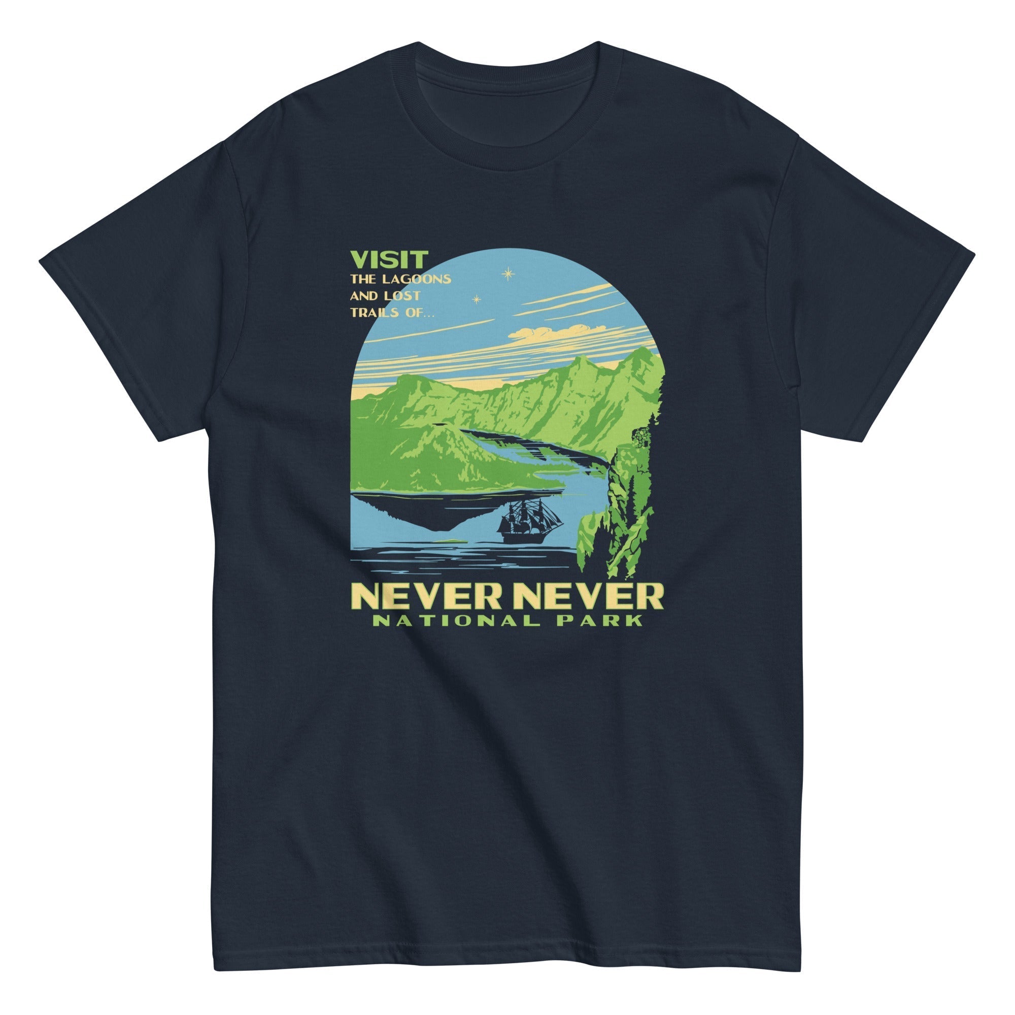 Never Never National Park Men's Classic Tee Hoodie, Sweatshirt | PureTeeCo.com (Image 1)
