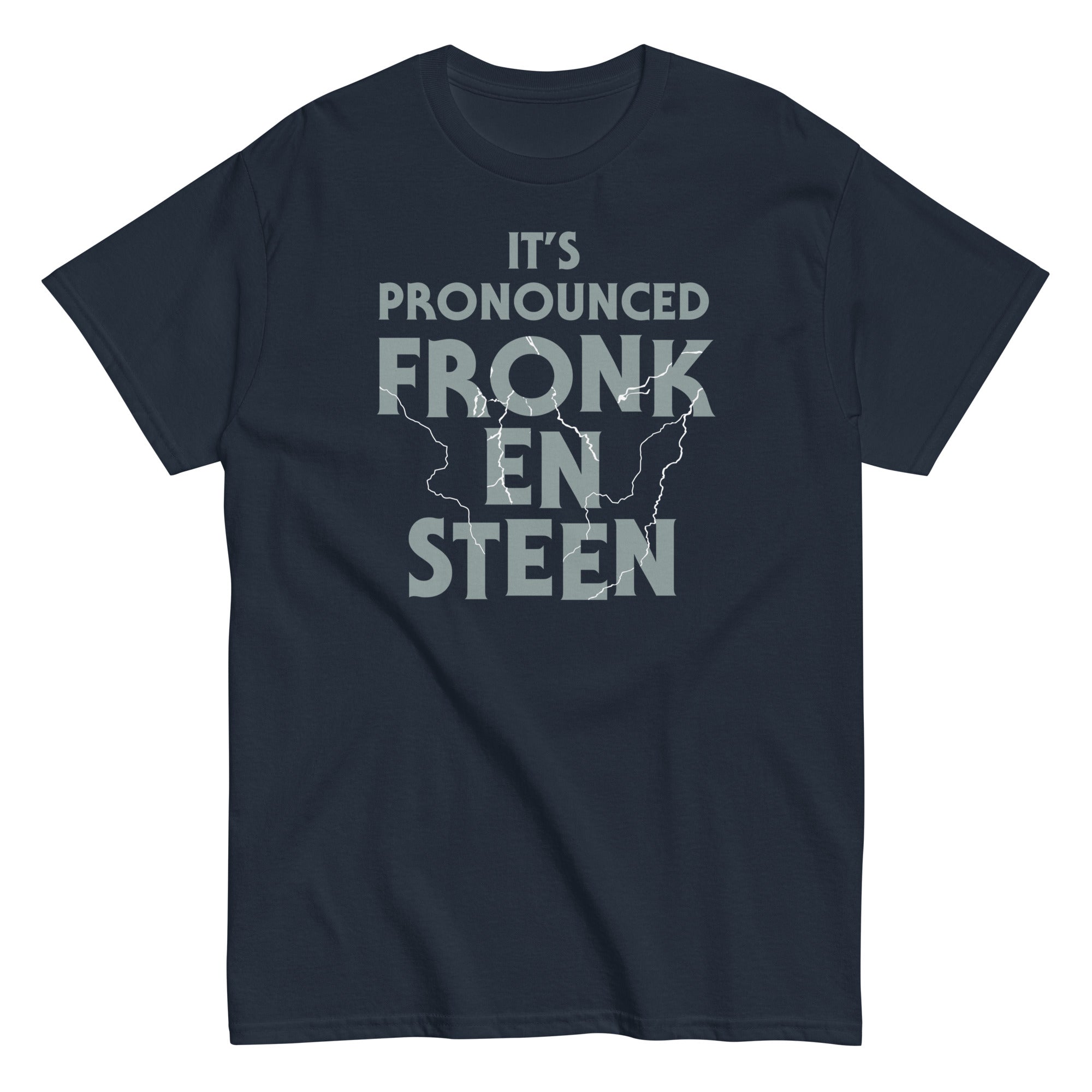 It's Pronounced Fronk-En-Steen Men's Classic Tee Hoodie, Sweatshirt | PureTeeCo.com (Image 2)