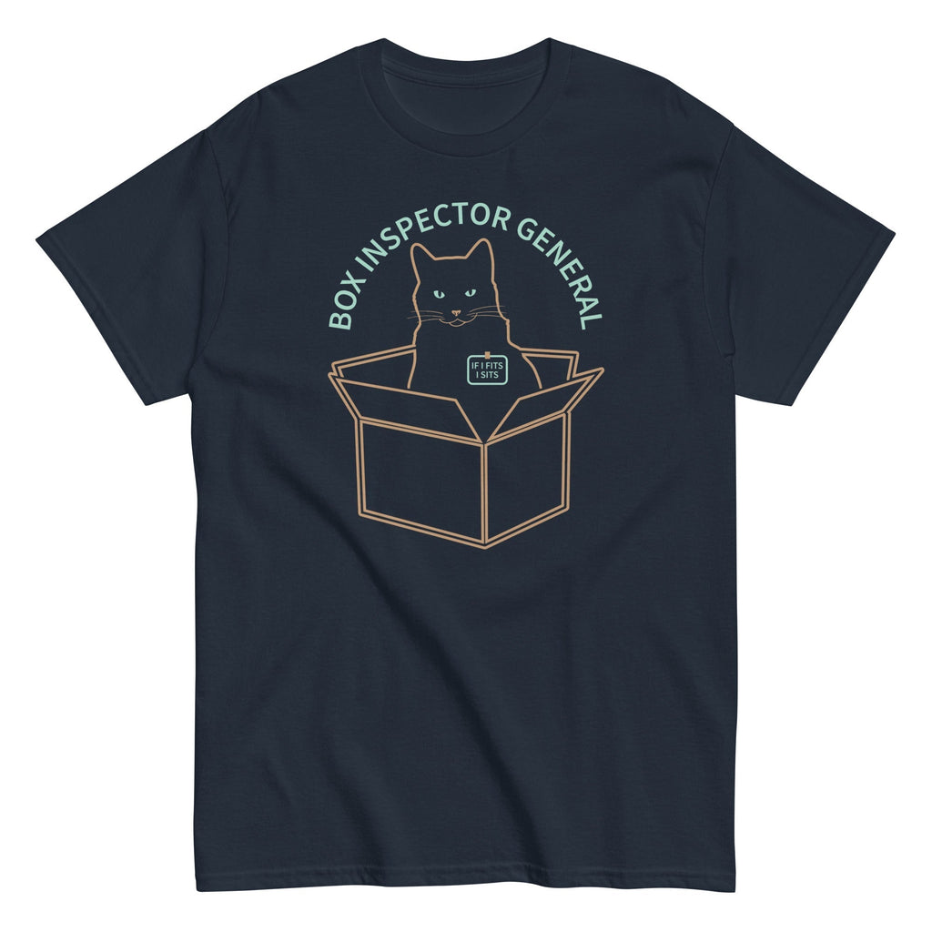 Box Inspector General Men's Classic Tee Hoodie, Sweatshirt | PureTeeCo.com (Image 2)