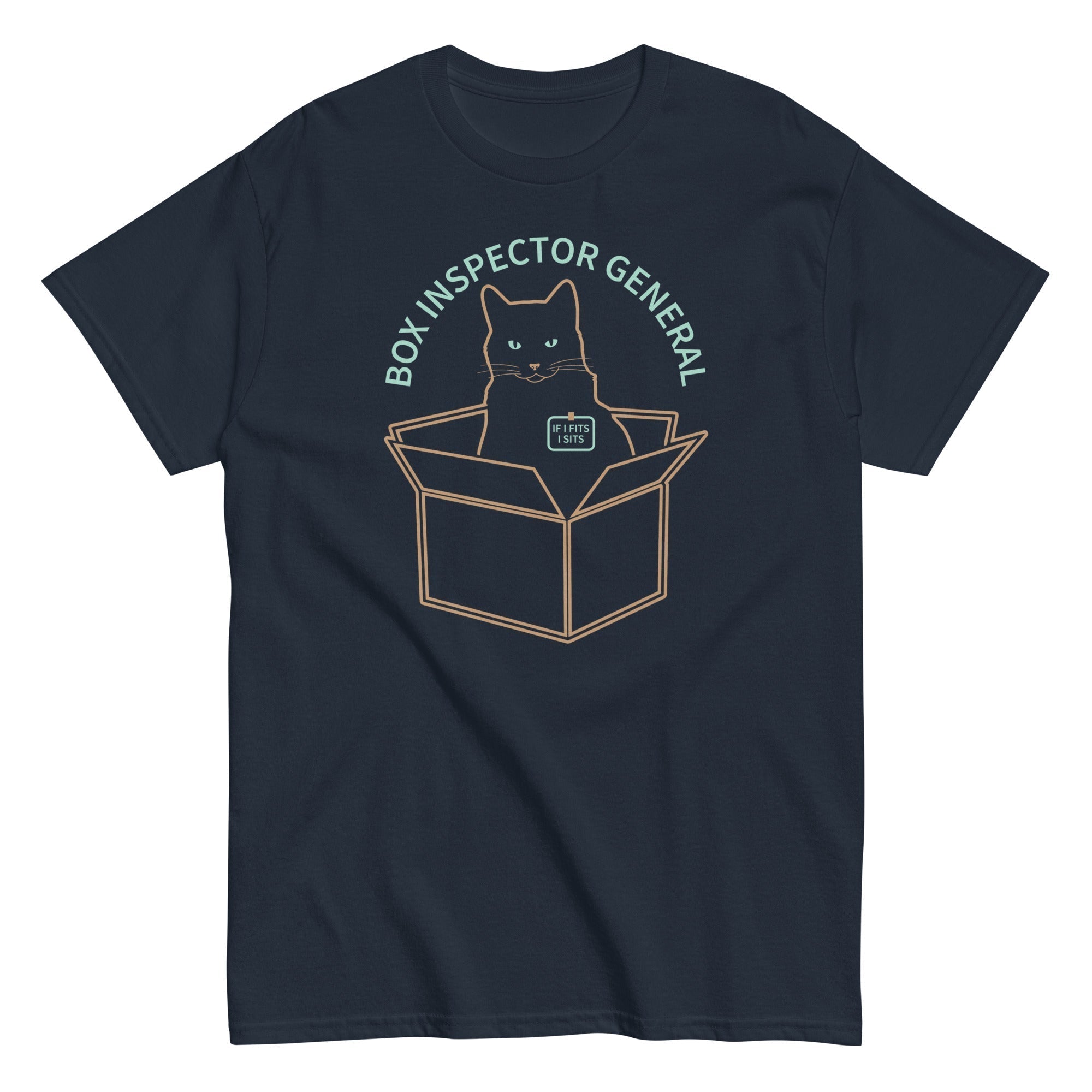 Box Inspector General Men's Classic Tee Hoodie, Sweatshirt | PureTeeCo.com (Image 2)