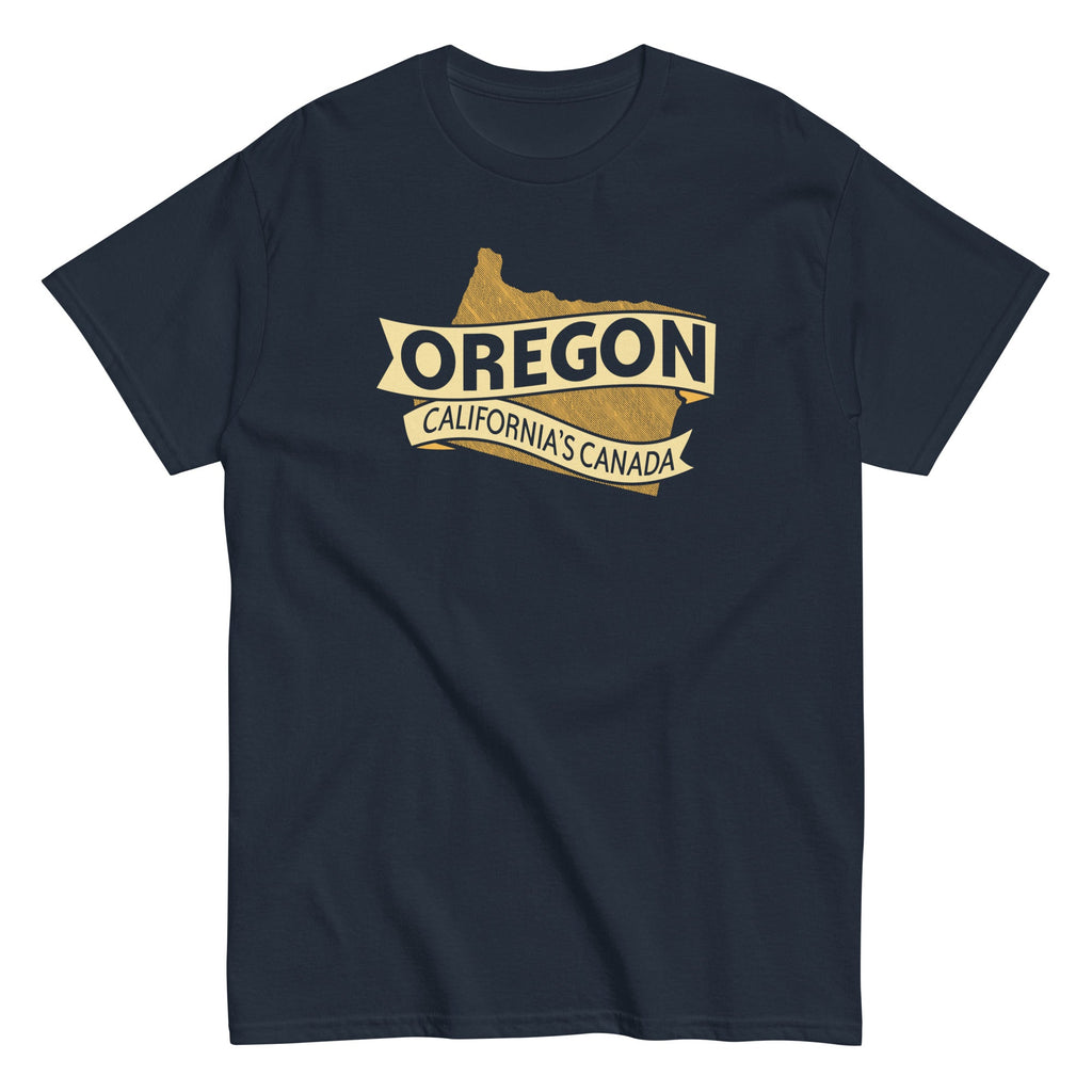 Oregon California's Canada Men's Classic Tee Hoodie, Sweatshirt | PureTeeCo.com (Image 2)