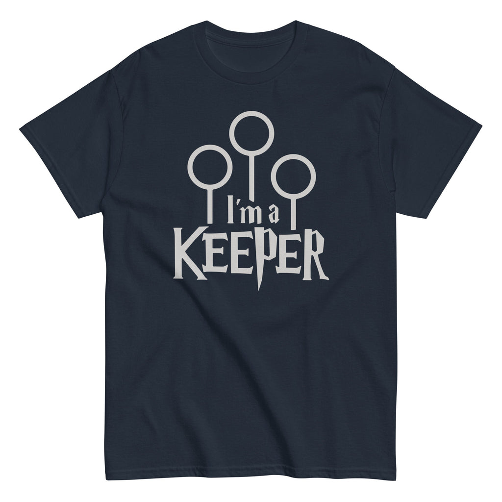 I'm A Keeper Men's Classic Tee Hoodie, Sweatshirt | PureTeeCo.com (Image 3)