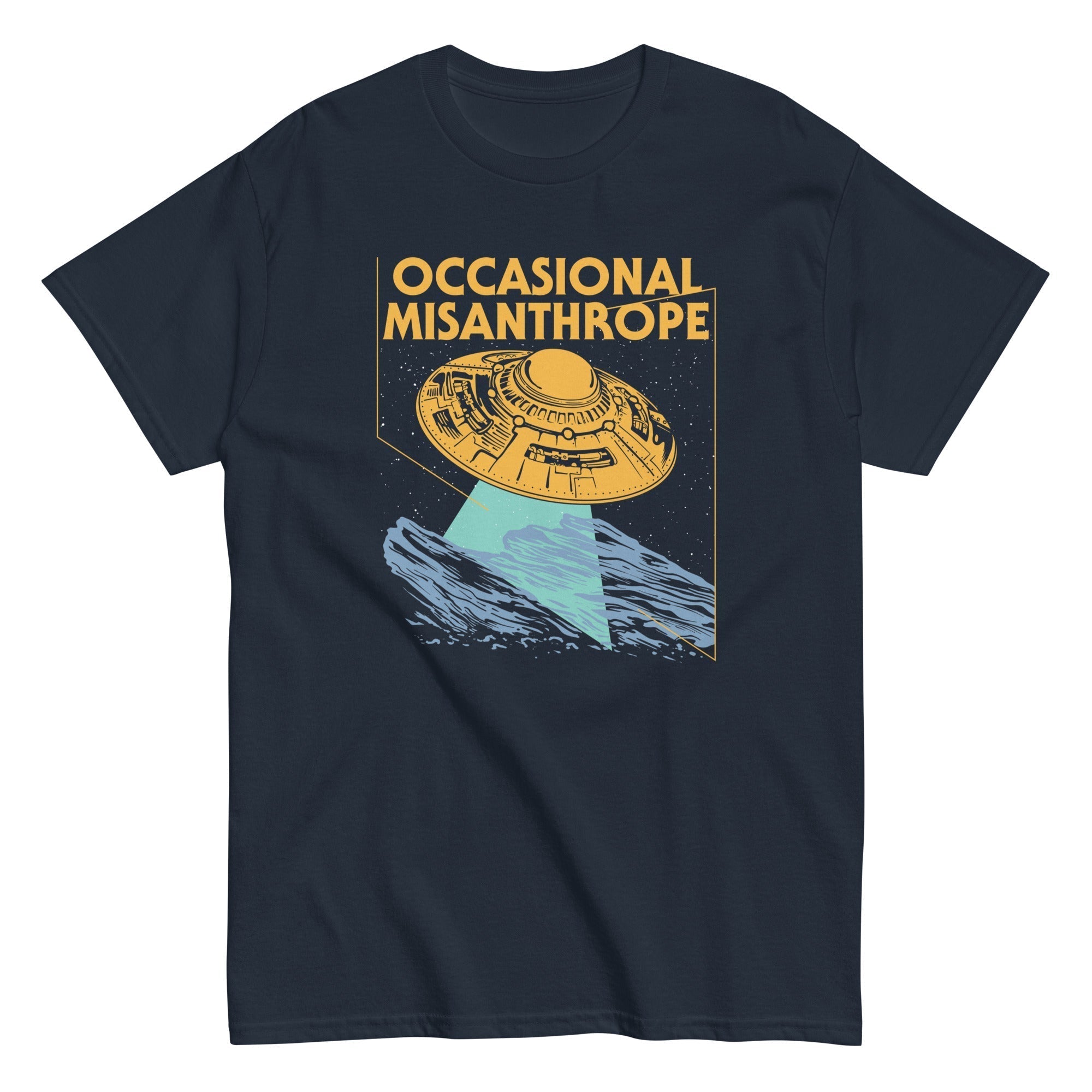 Occasional Misanthrope Men's Classic Tee Hoodie, Sweatshirt | PureTeeCo.com (Image 2)