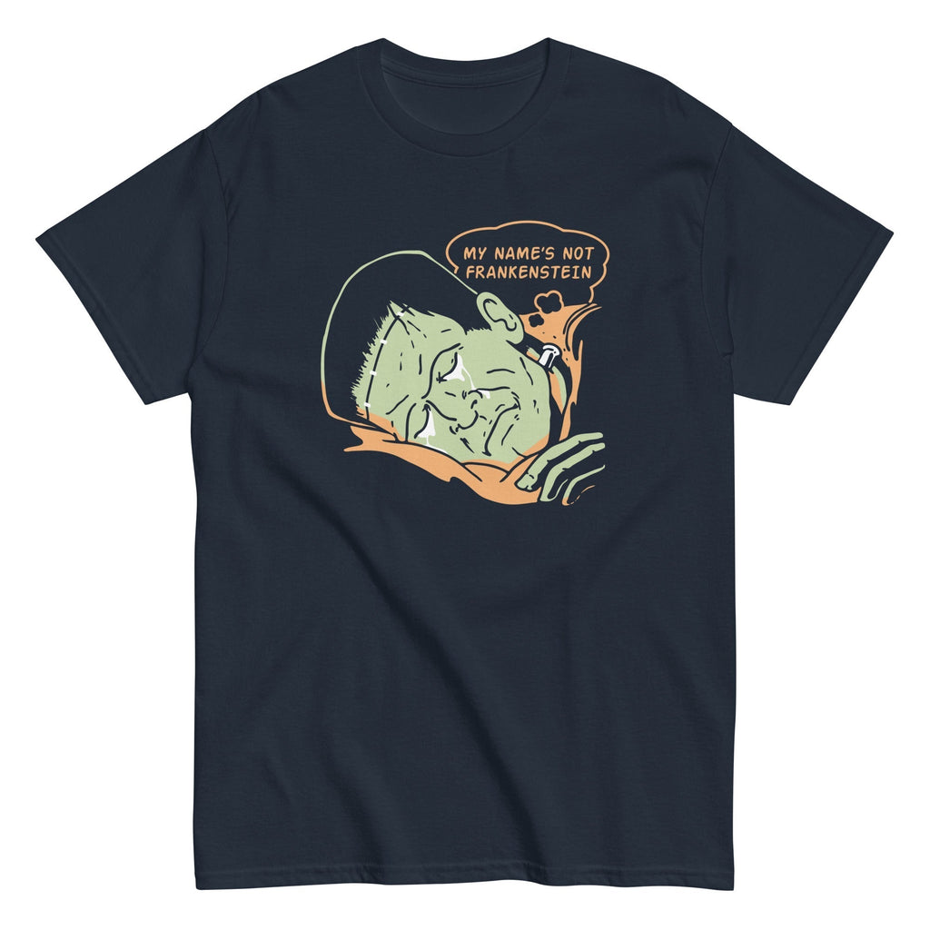 My Name's Not Frankenstein Men's Classic Tee Hoodie, Sweatshirt | PureTeeCo.com (Image 5)