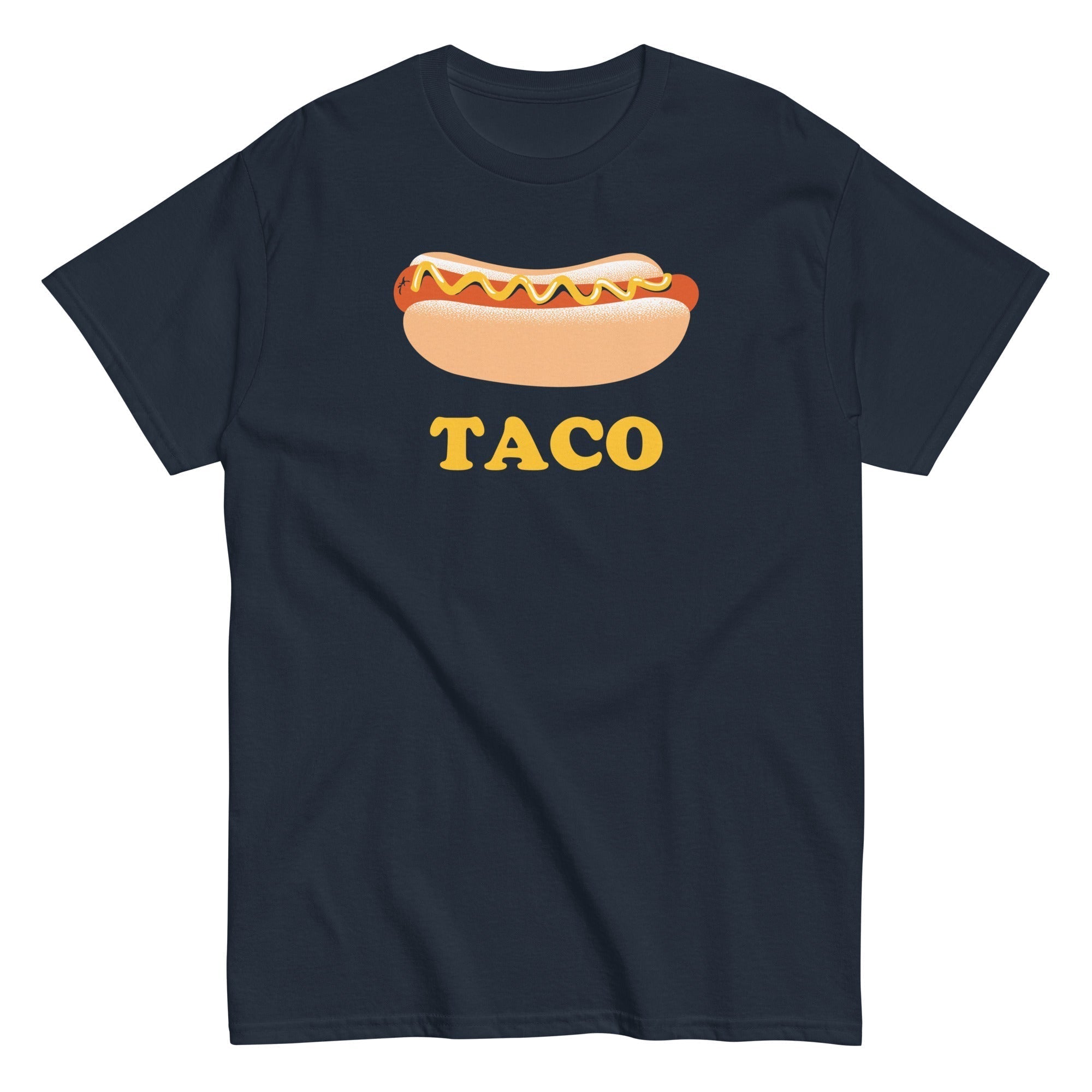 Hotdog Taco Men's Classic Tee Hoodie, Sweatshirt | PureTeeCo.com (Image 3)
