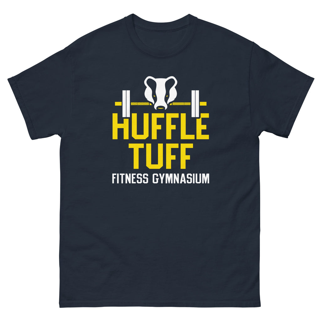 Huffle Tuff Gym Men's Classic Tee Hoodie, Sweatshirt | PureTeeCo.com (Image 2)