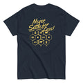 Never Settle For Less Men's Classic Tee Hoodie, Sweatshirt | PureTeeCo.com (Image 1)