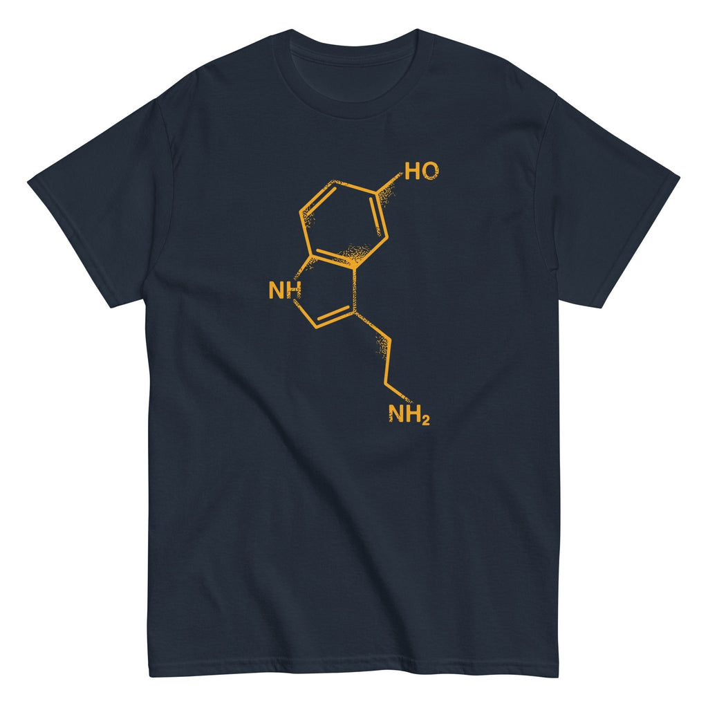 Serotonin Men's Classic Tee Hoodie, Sweatshirt | PureTeeCo.com (Image 1)