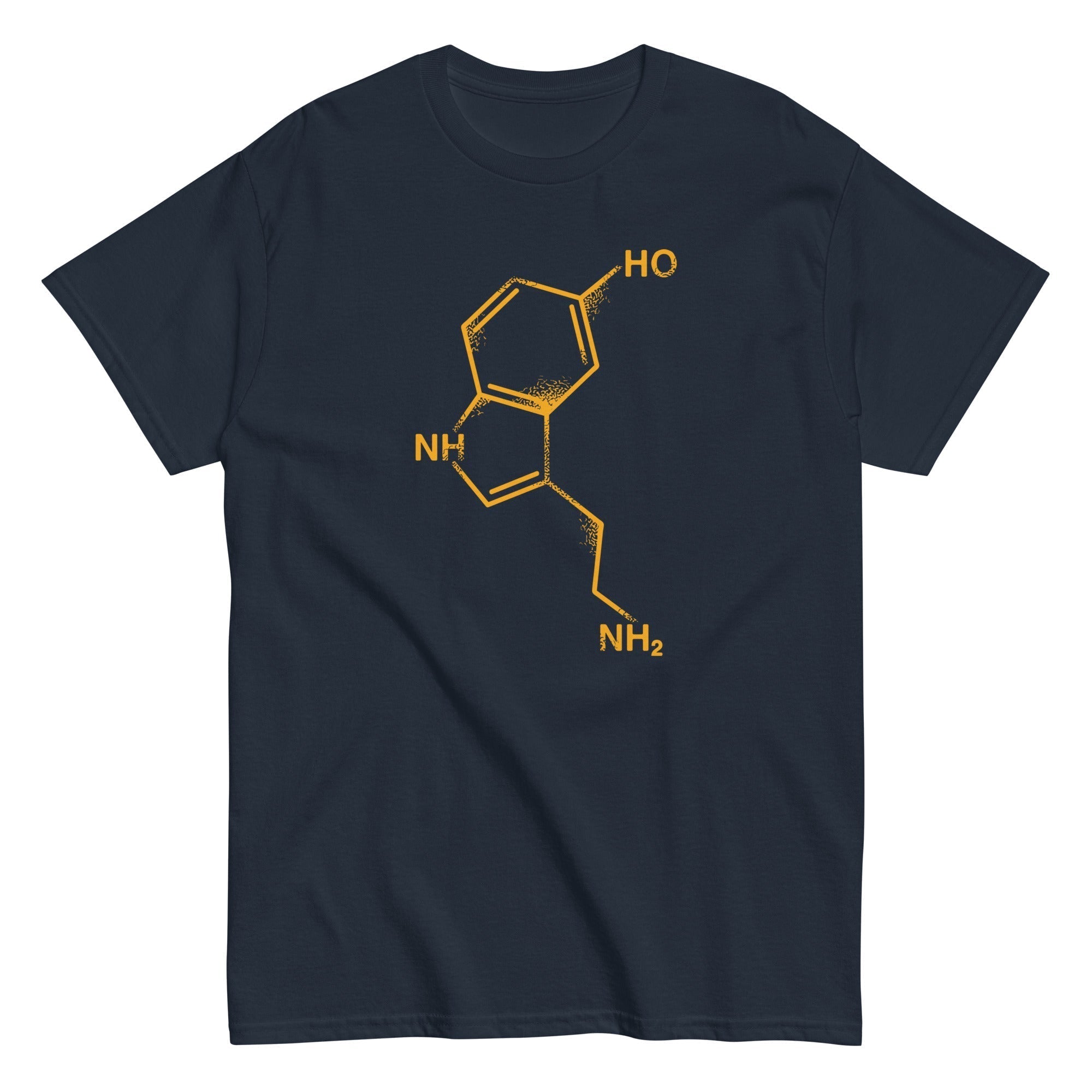 Serotonin Men's Classic Tee Hoodie, Sweatshirt | PureTeeCo.com (Image 1)