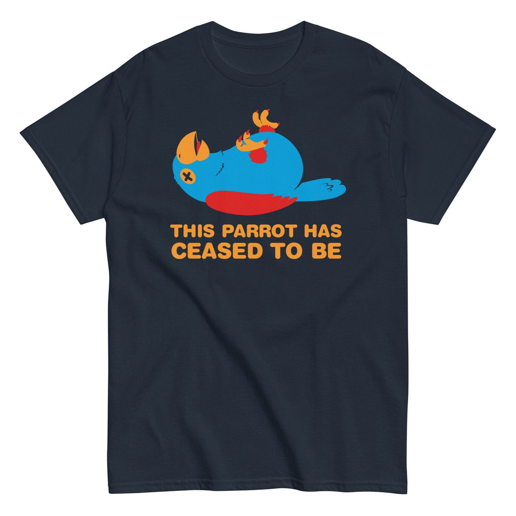 This Parrot Has Ceased To Be Men's Classic Tee Hoodie, Sweatshirt | PureTeeCo.com (Image 1)