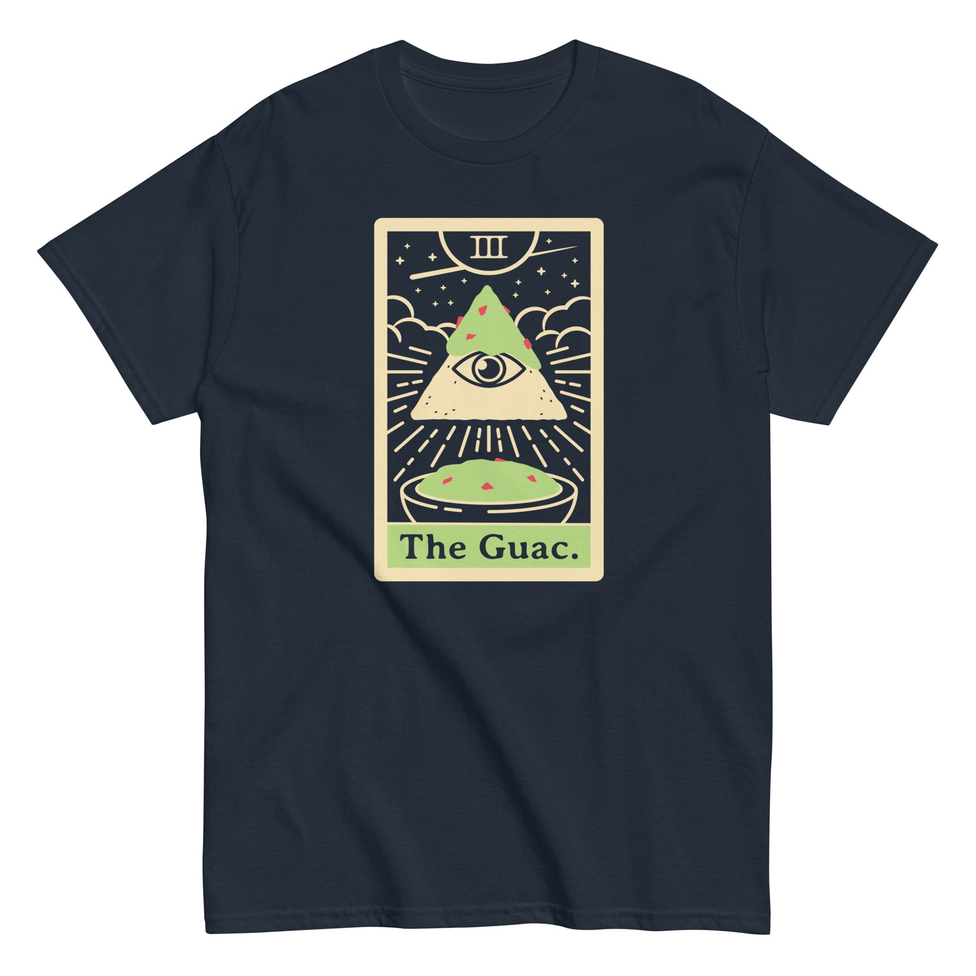The Guac Tarot Men's Classic Tee Hoodie, Sweatshirt | PureTeeCo.com (Image 2)