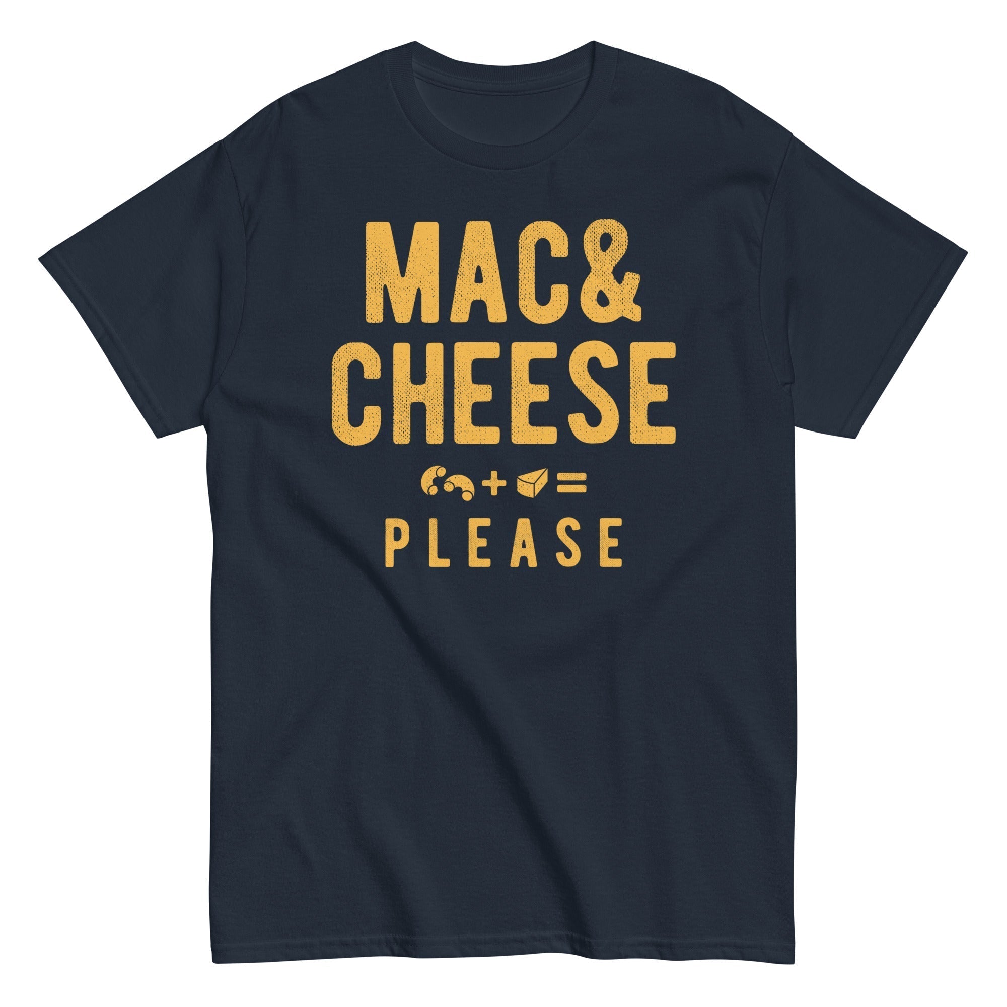 Mac And Cheese Please Men's Classic Tee Hoodie, Sweatshirt | PureTeeCo.com (Image 1)