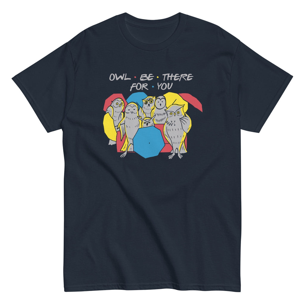 Owl Be There For You Men's Classic Tee Hoodie, Sweatshirt | PureTeeCo.com (Image 2)